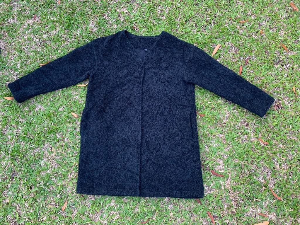 Japanese Brand × Uniqlo Uniqlo Sherpa Fleece Long Jacket Size US L / EU 52-54 / 3 - 3 Thumbnail