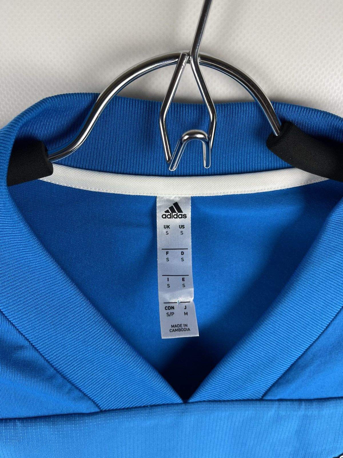 Adidas Adidas Real Madrid 2018 long sleeve training soccer jersey Size US S / EU 44-46 / 1 - 7 Thumbnail