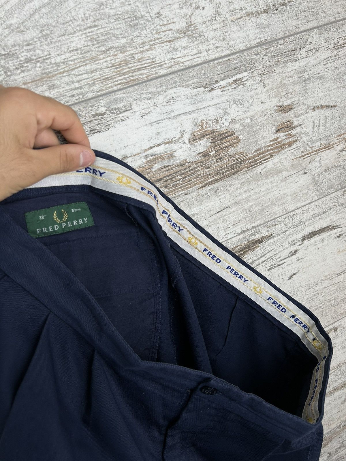 Fred Perry × Vintage Mens Vintage Fred Perry Shorts streetwear y2k rare Size US 38 / EU 54 - 10 Thumbnail