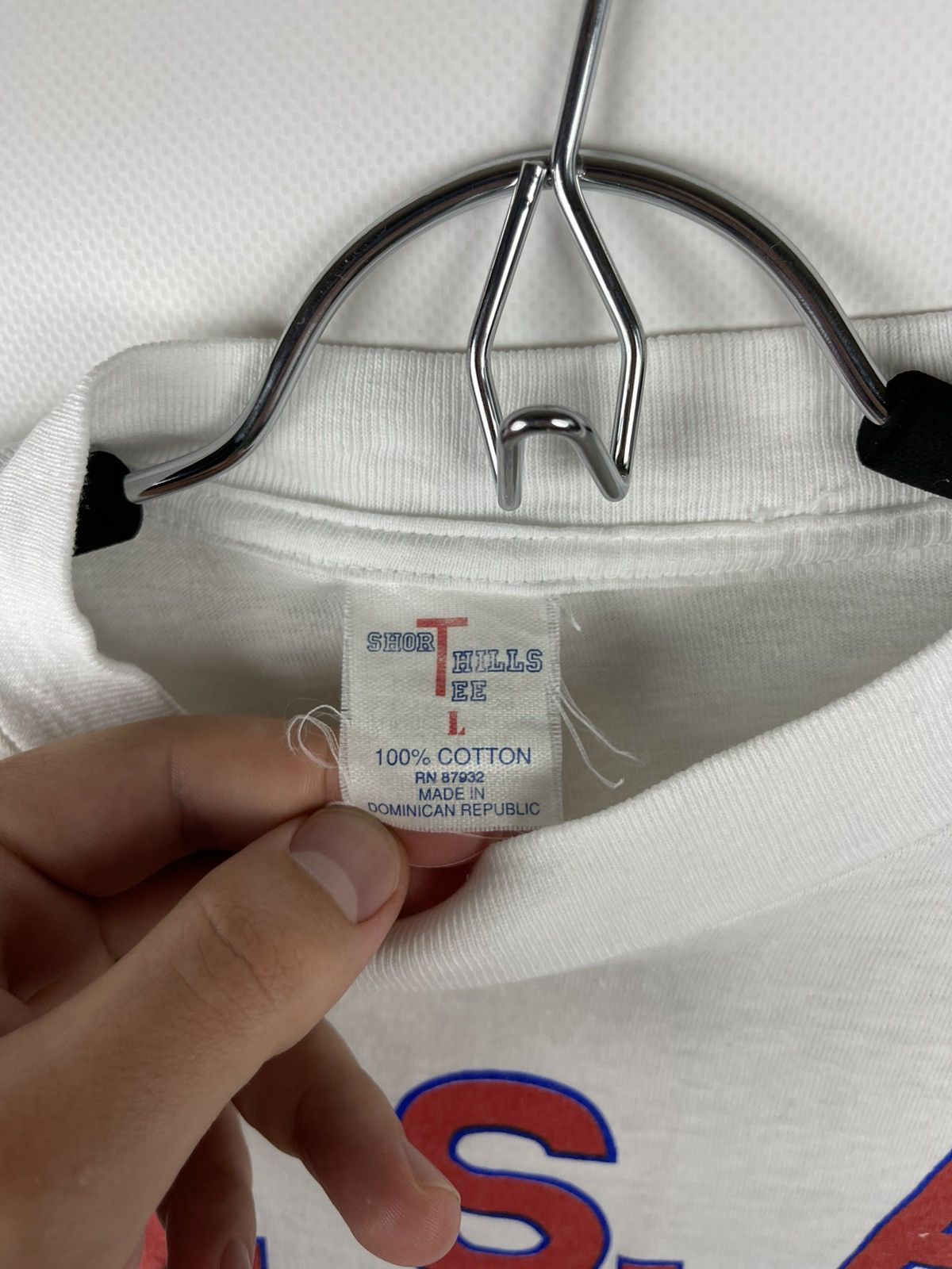 Vintage Vintage 1994 USA 94 World soccer single stitch white tee Size US L / EU 52-54 / 3 - 6 Thumbnail