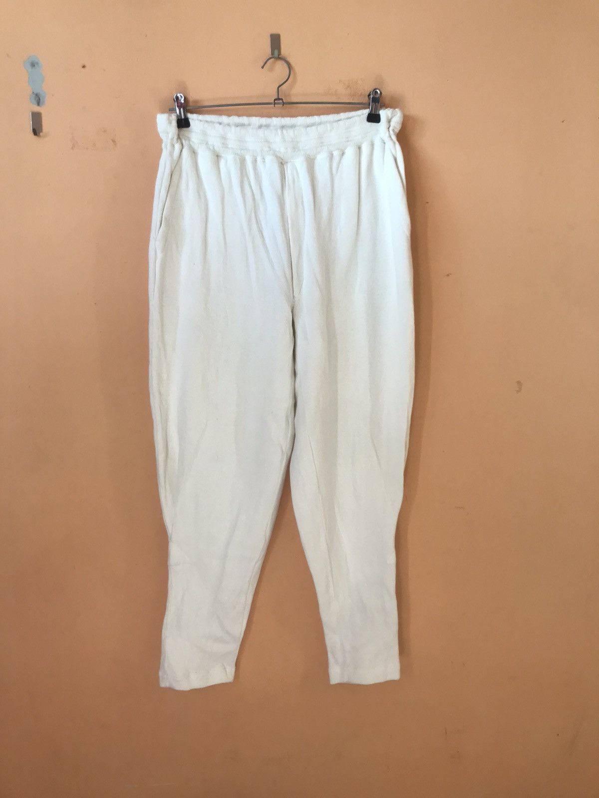 Issey Miyake × Japanese Brand × Pleats Please Issey Miyake 🔥RARELY🔥 80s ISSEY MIYAKE SWEATPANTS/JOGGERPANTS VERY RARE‼️ Size US 30 / EU 46 - 1 Thumbnail