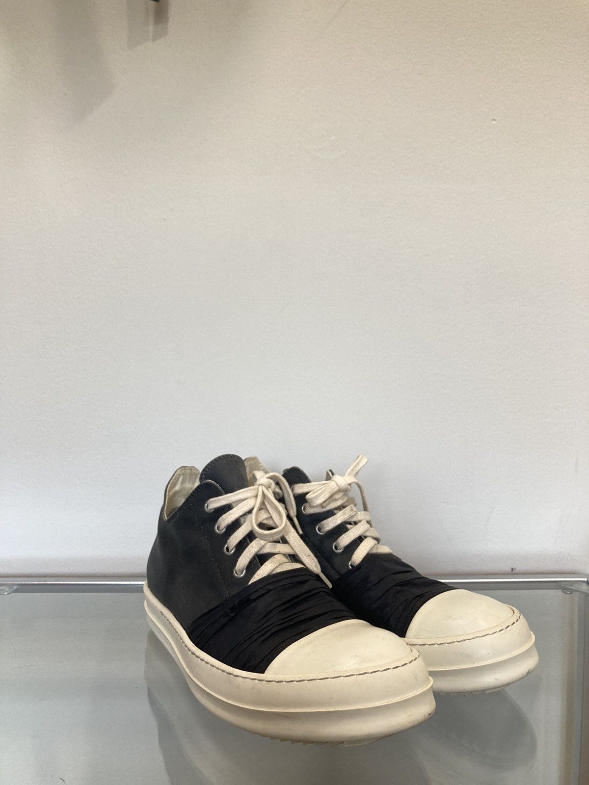 Pre-owned Rick Owens Ss17 Hustler Ramones Shoes In Black | ModeSens