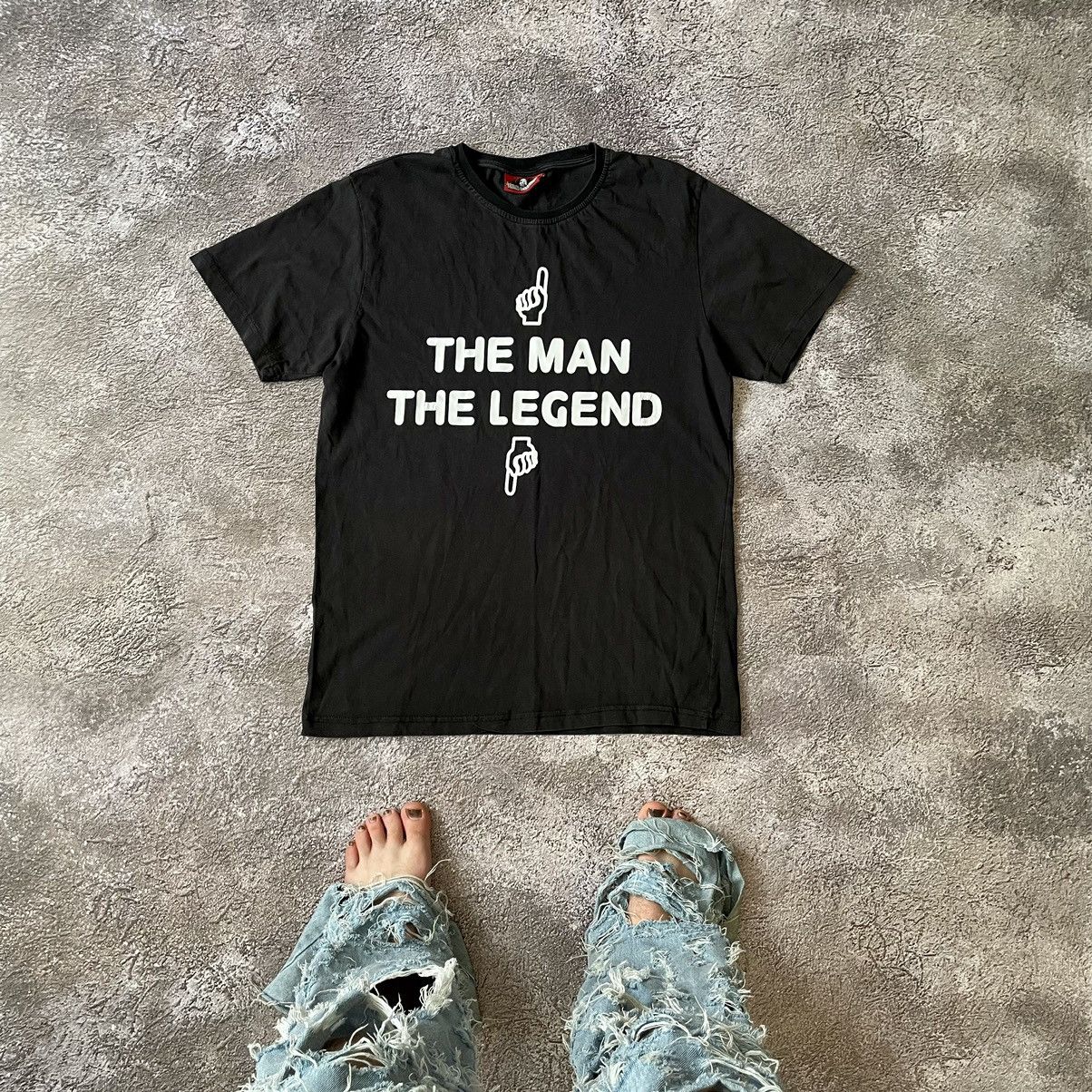 Vintage Vintage Y2K ADULT FUNNY Tee MAN LEGEND PENIS L Size US L / EU 52-54 / 3 - 1 Thumbnail