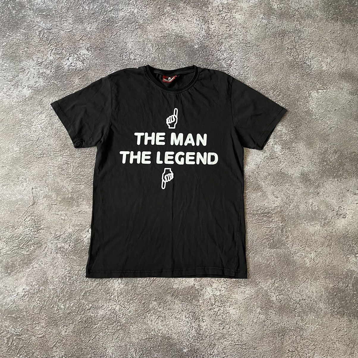 Vintage Vintage Y2K ADULT FUNNY Tee MAN LEGEND PENIS L Size US L / EU 52-54 / 3 - 3 Thumbnail