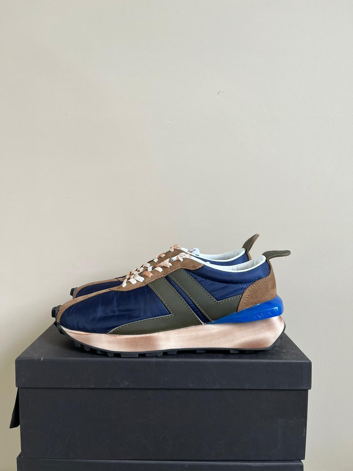 Lanvin o1rshd1 Runner Trainer Sneakers in Multicolor Size US 12 / EU 45 - 1 Thumbnail
