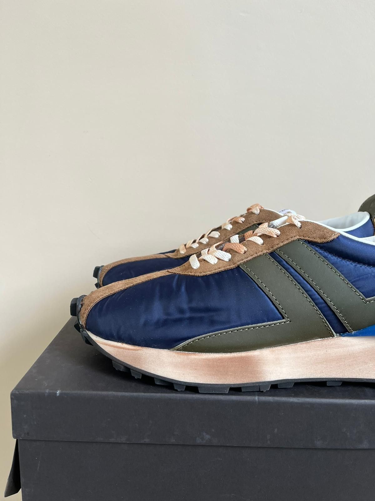 Lanvin o1rshd1 Runner Trainer Sneakers in Multicolor Size US 12 / EU 45 - 4 Thumbnail