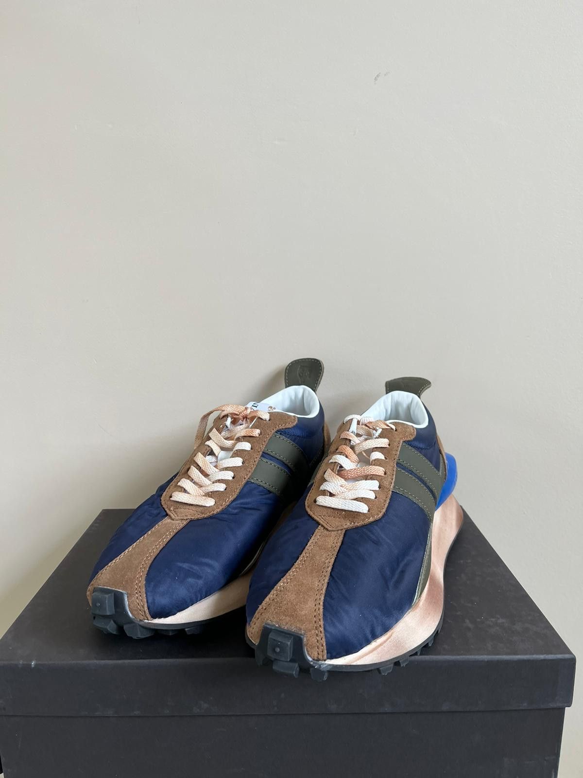 Lanvin o1rshd1 Runner Trainer Sneakers in Multicolor Size US 12 / EU 45 - 8 Thumbnail