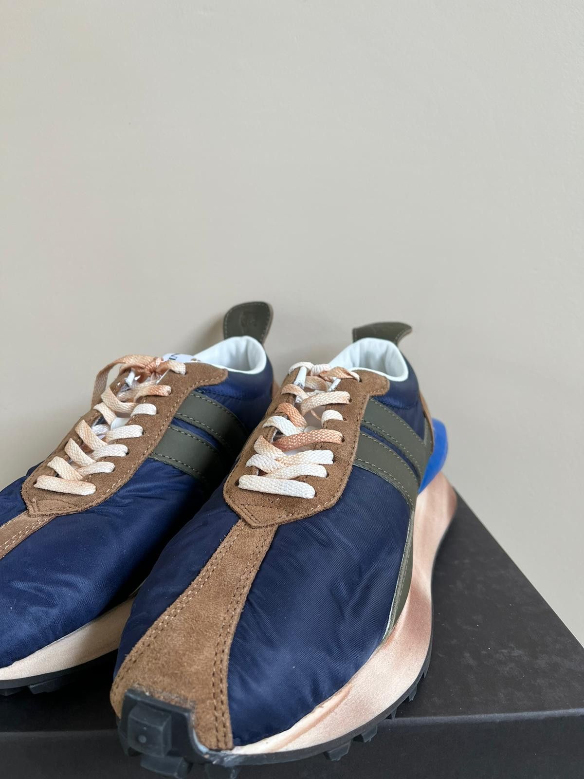 Lanvin o1rshd1 Runner Trainer Sneakers in Multicolor Size US 12 / EU 45 - 10 Thumbnail