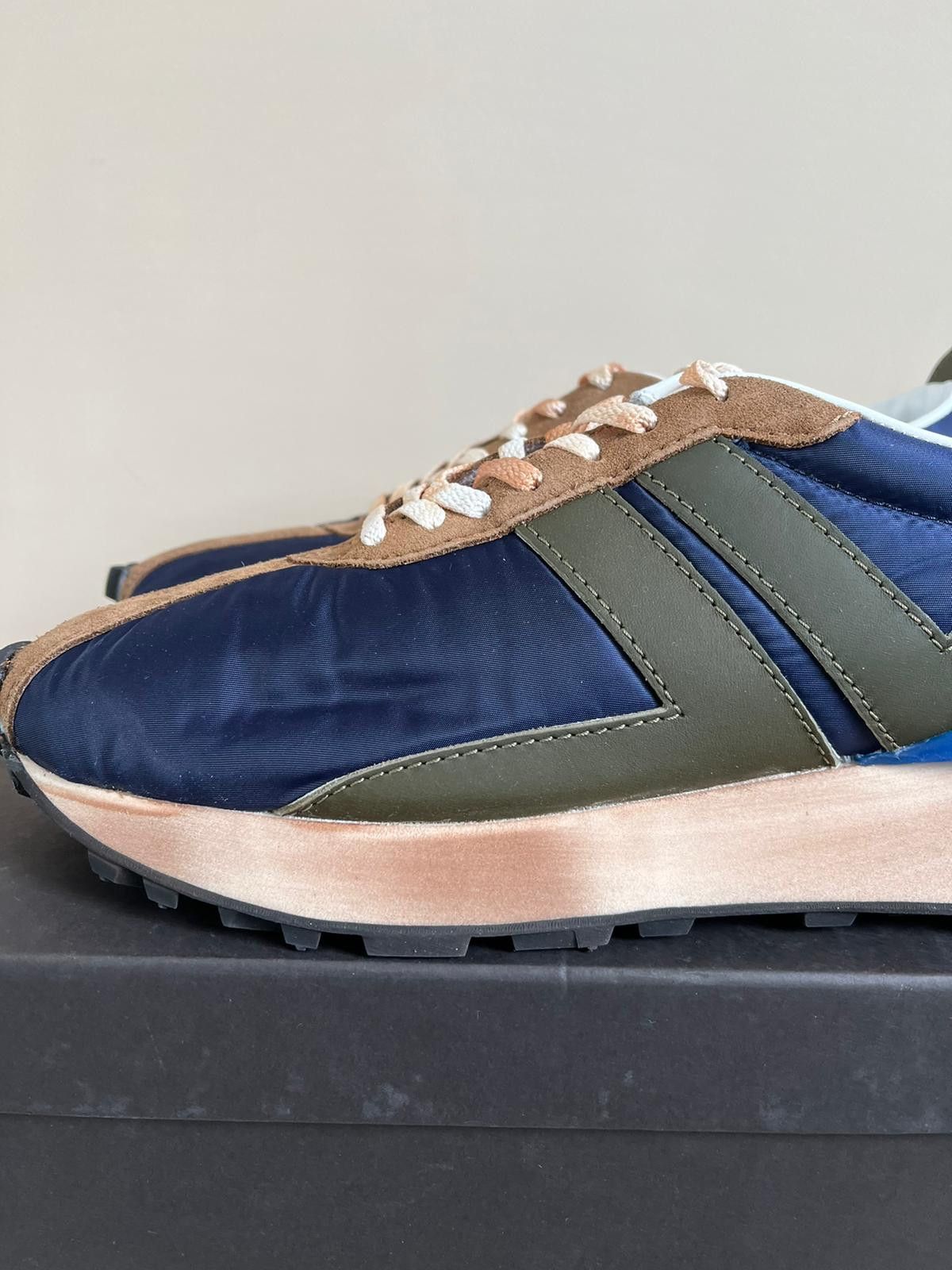Lanvin o1rshd1 Runner Trainer Sneakers in Multicolor Size US 12 / EU 45 - 3 Thumbnail