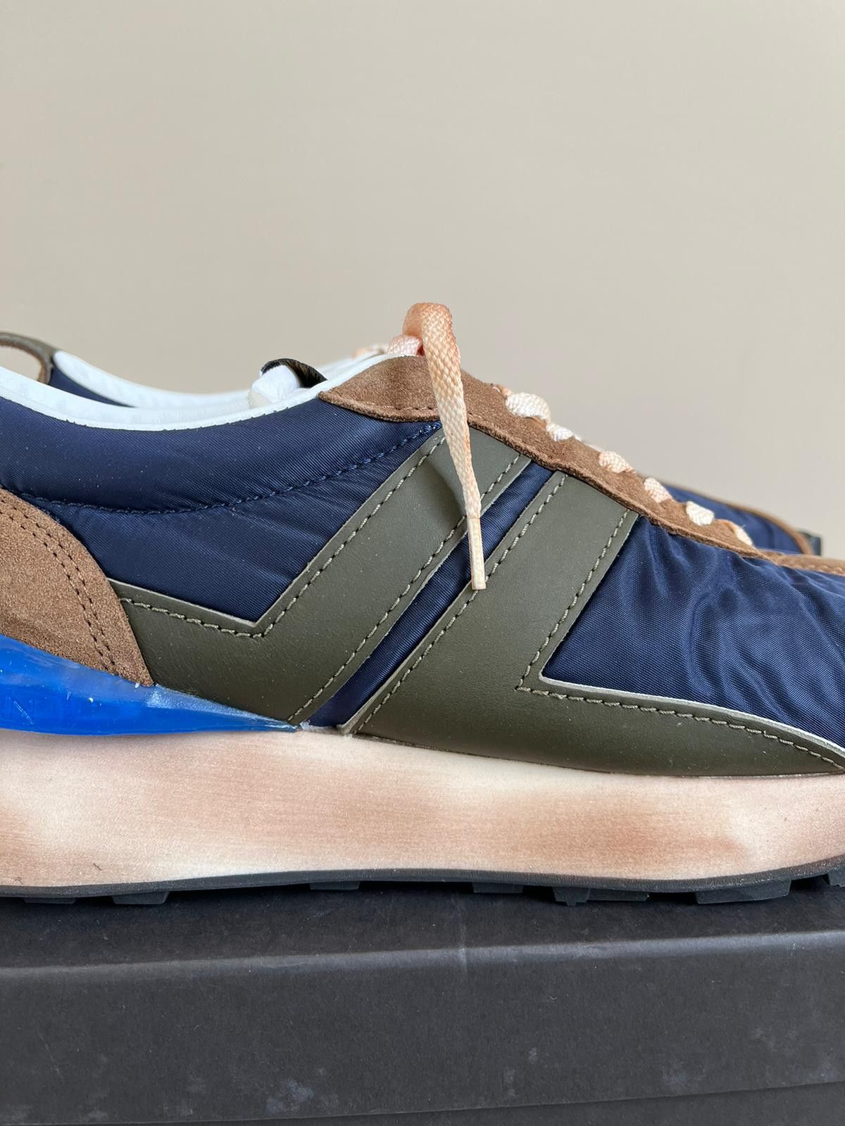 Lanvin o1rshd1 Runner Trainer Sneakers in Multicolor Size US 12 / EU 45 - 15 Thumbnail