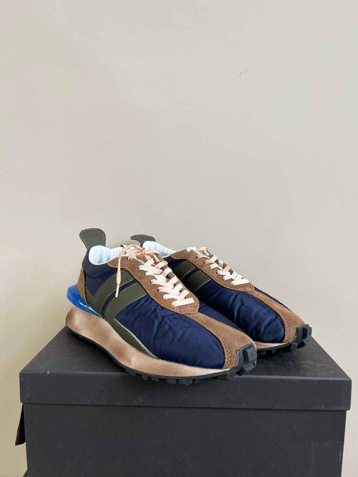 Lanvin o1rshd1 Runner Trainer Sneakers in Multicolor Size US 12 / EU 45 - 9 Thumbnail