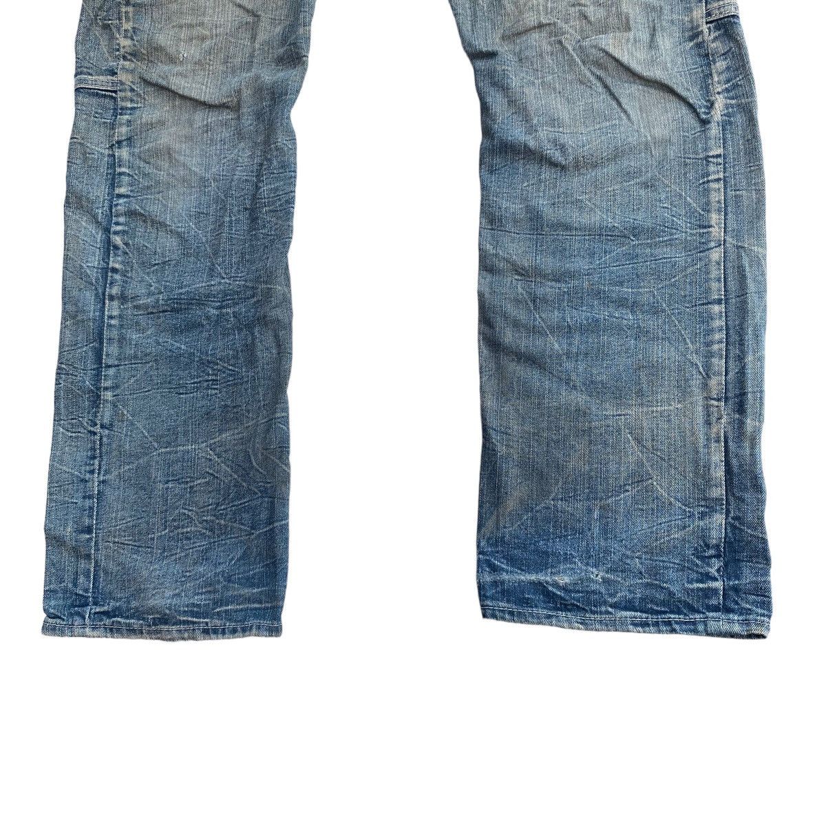 Seditionaries × Vintage Vtg Oversize Distressed Dominate Double Waist Denim Pants Size US 40 / EU 56 - 6 Thumbnail