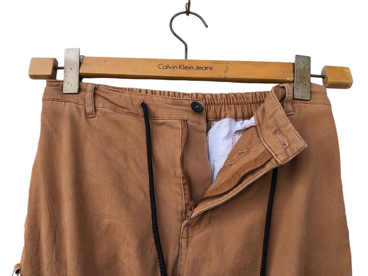 Japanese Brand 🔥Japanese Fashion Nova Bondages Multi pocket Flare Pants 🔥 Size US 27 - 7 Thumbnail