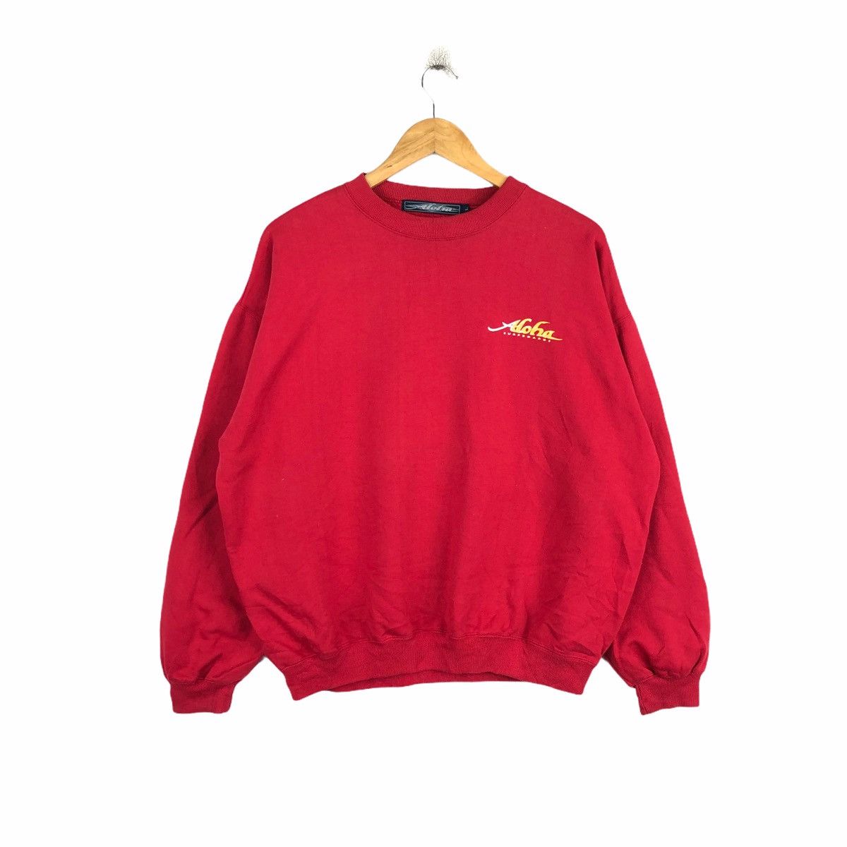 Vintage Aloha hawaiian sweatshirt casual jumper Size US L / EU 52-54 / 3 - 1 Thumbnail