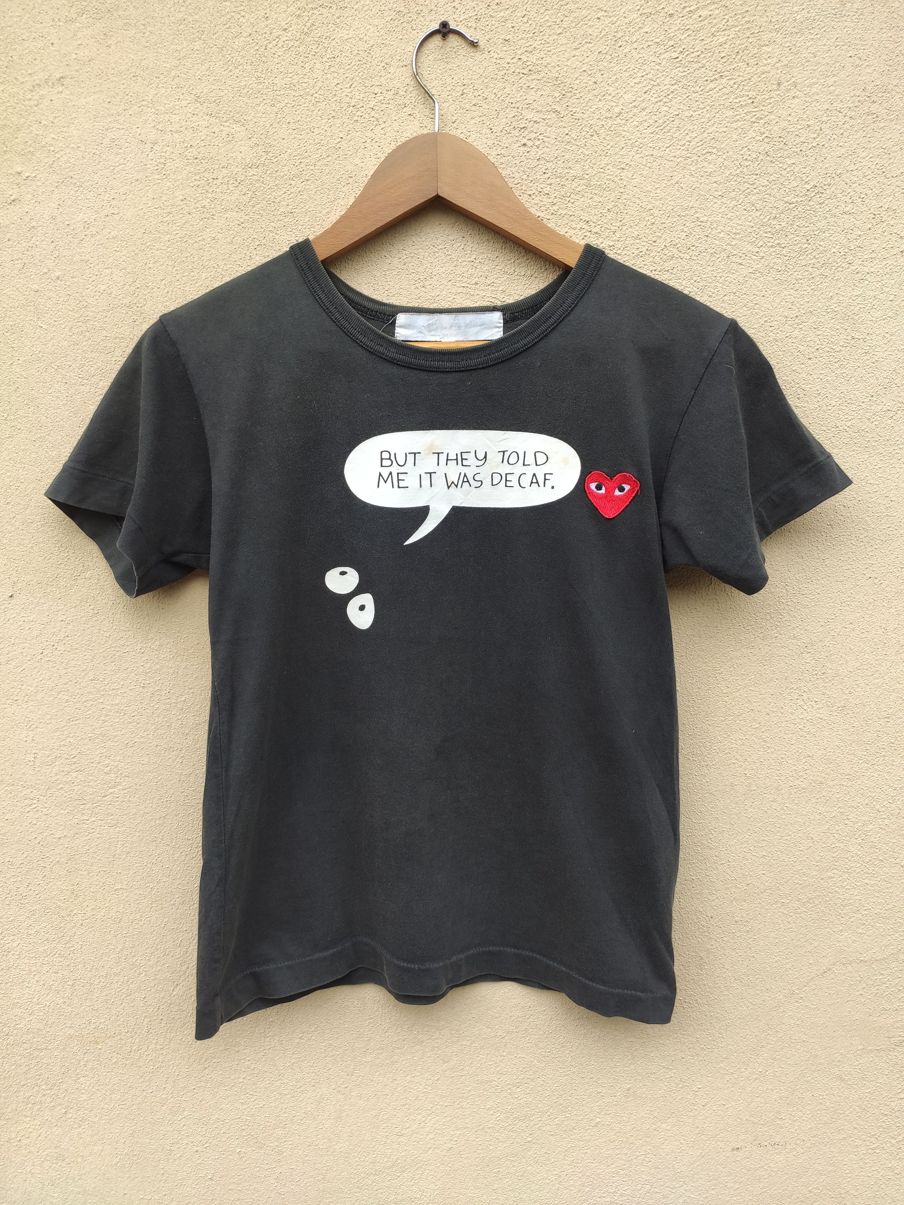 Comme des Garcons Comme Des Garcons Play t shirt small Size US XS / EU 42 / 0 - 1 Thumbnail