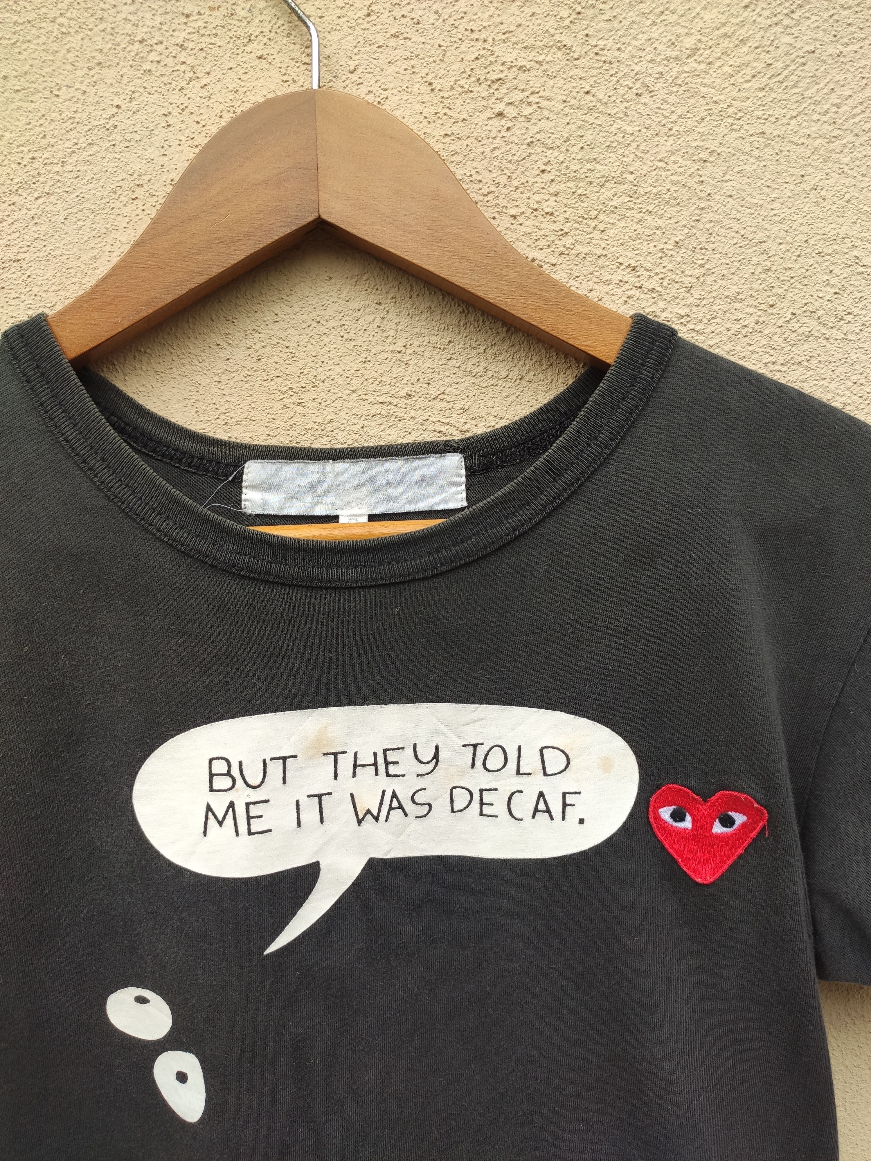 Comme des Garcons Comme Des Garcons Play t shirt small Size US XS / EU 42 / 0 - 2 Thumbnail