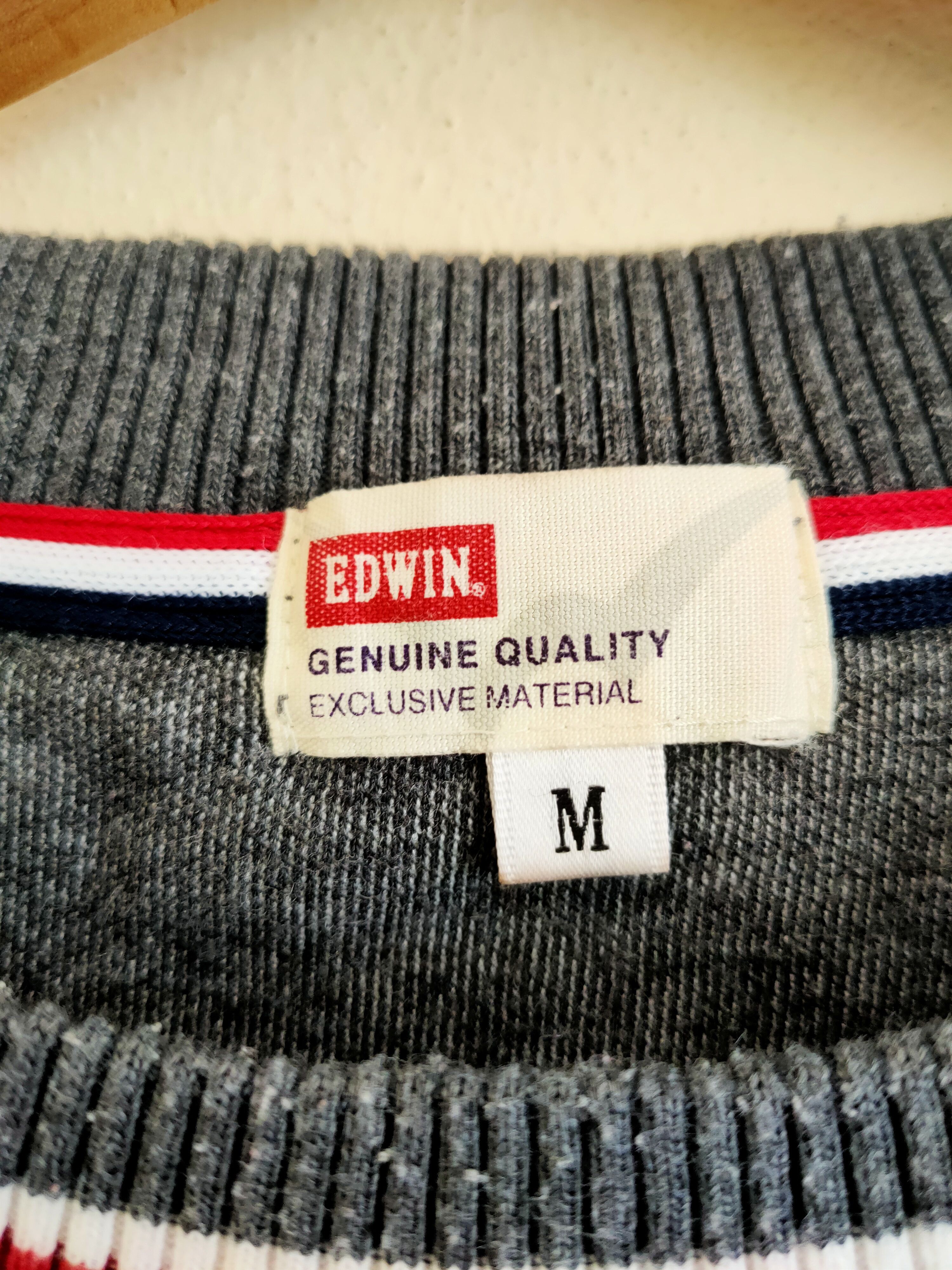 Edwin Rare Edwin Genuine Quality Pullover Sweatshirts Size US M / EU 48-50 / 2 - 6 Thumbnail
