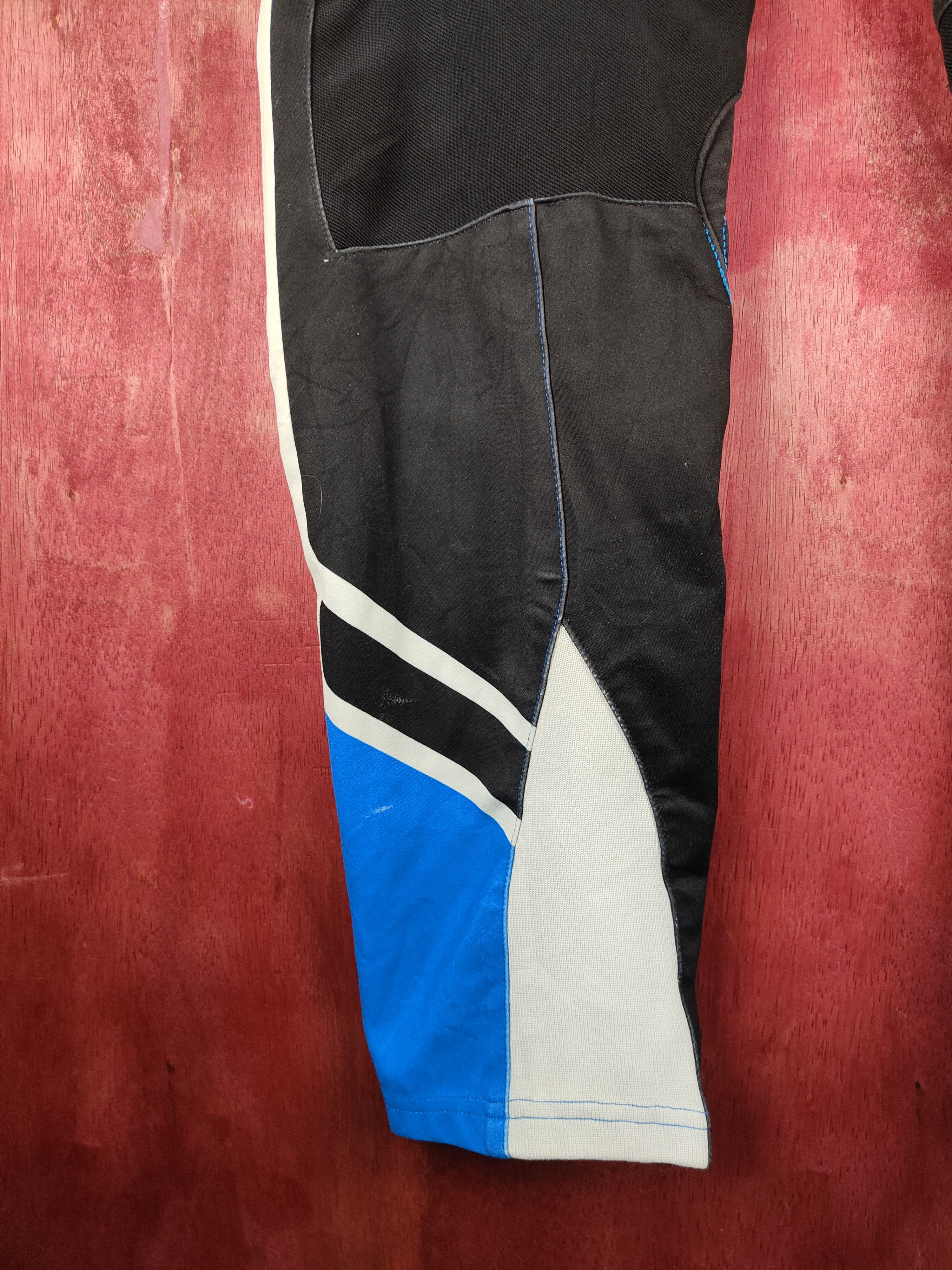 Japanese Brand Mots Blue Motocross Racing Pants #S758 Size US 27 - 12 Thumbnail