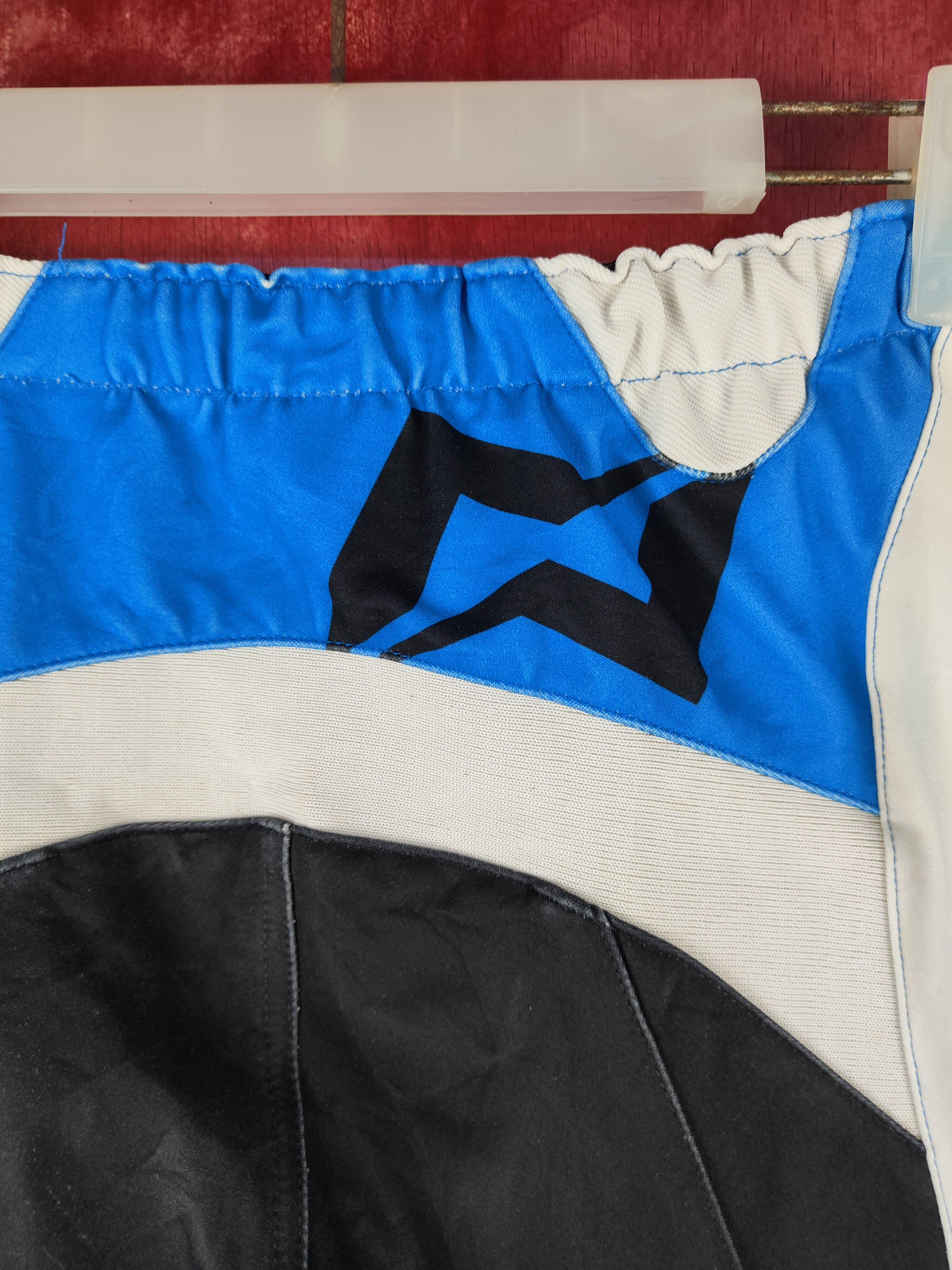 Japanese Brand Mots Blue Motocross Racing Pants #S758 Size US 27 - 9 Thumbnail