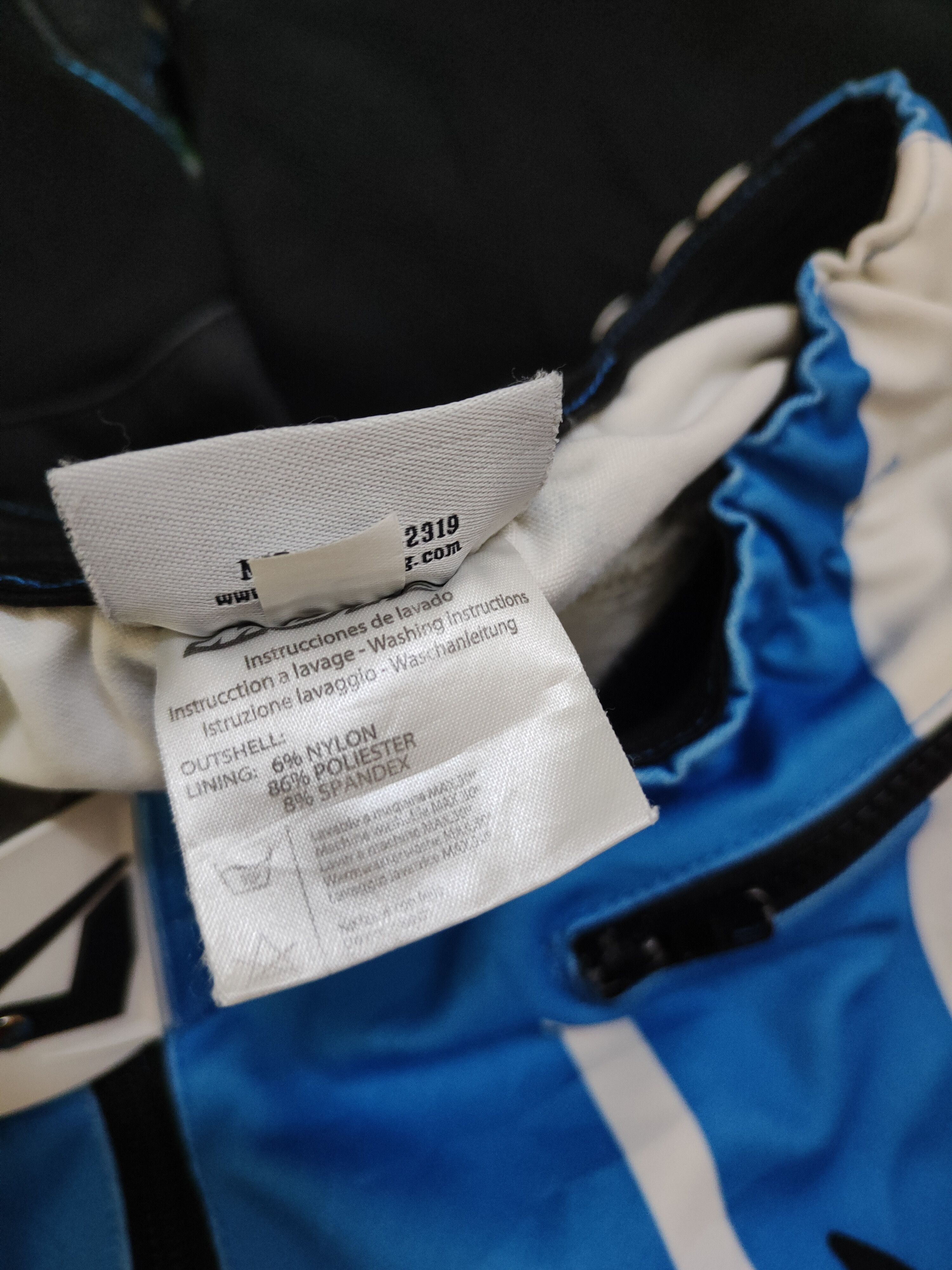 Japanese Brand Mots Blue Motocross Racing Pants #S758 Size US 27 - 19 Thumbnail