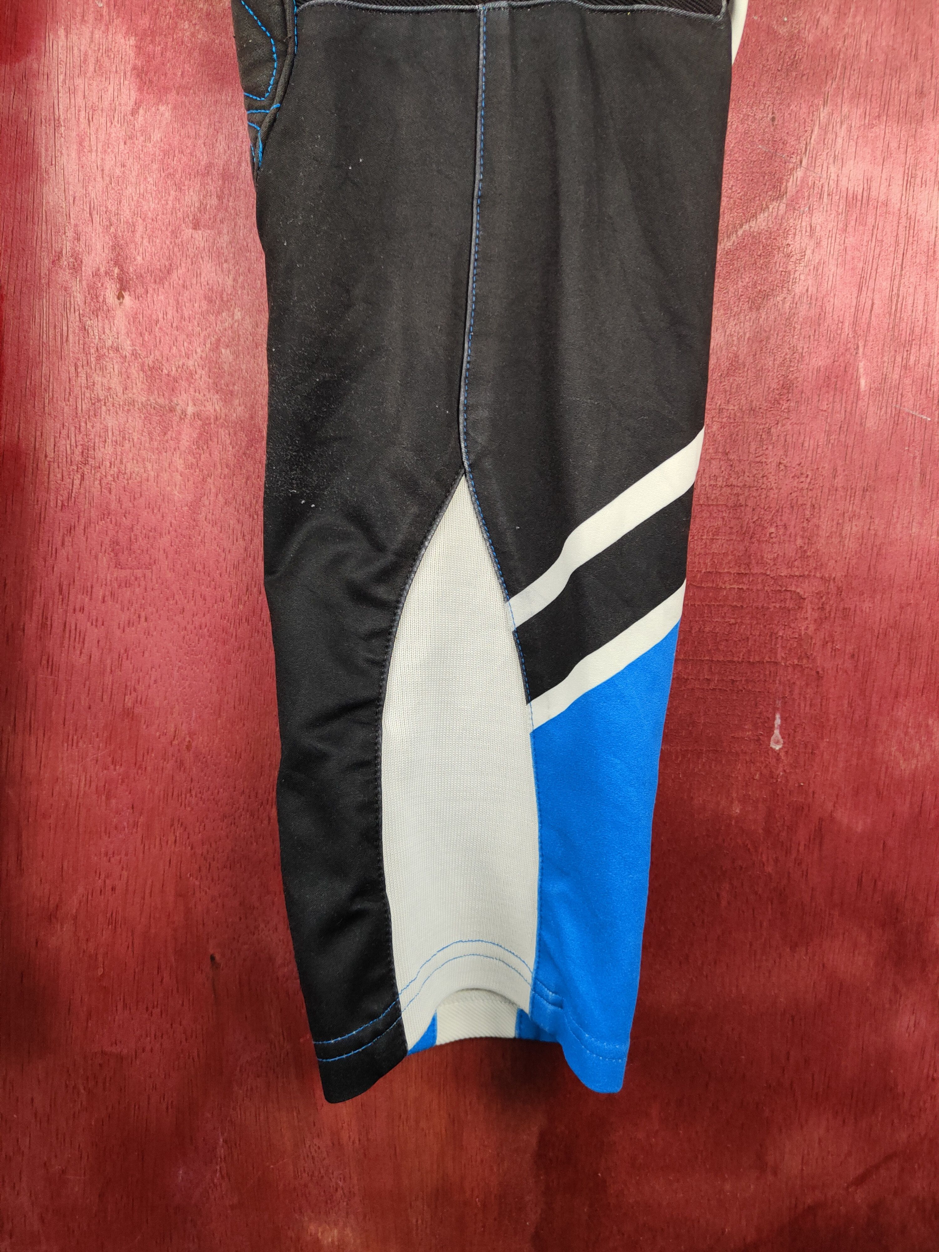 Japanese Brand Mots Blue Motocross Racing Pants #S758 Size US 27 - 14 Thumbnail