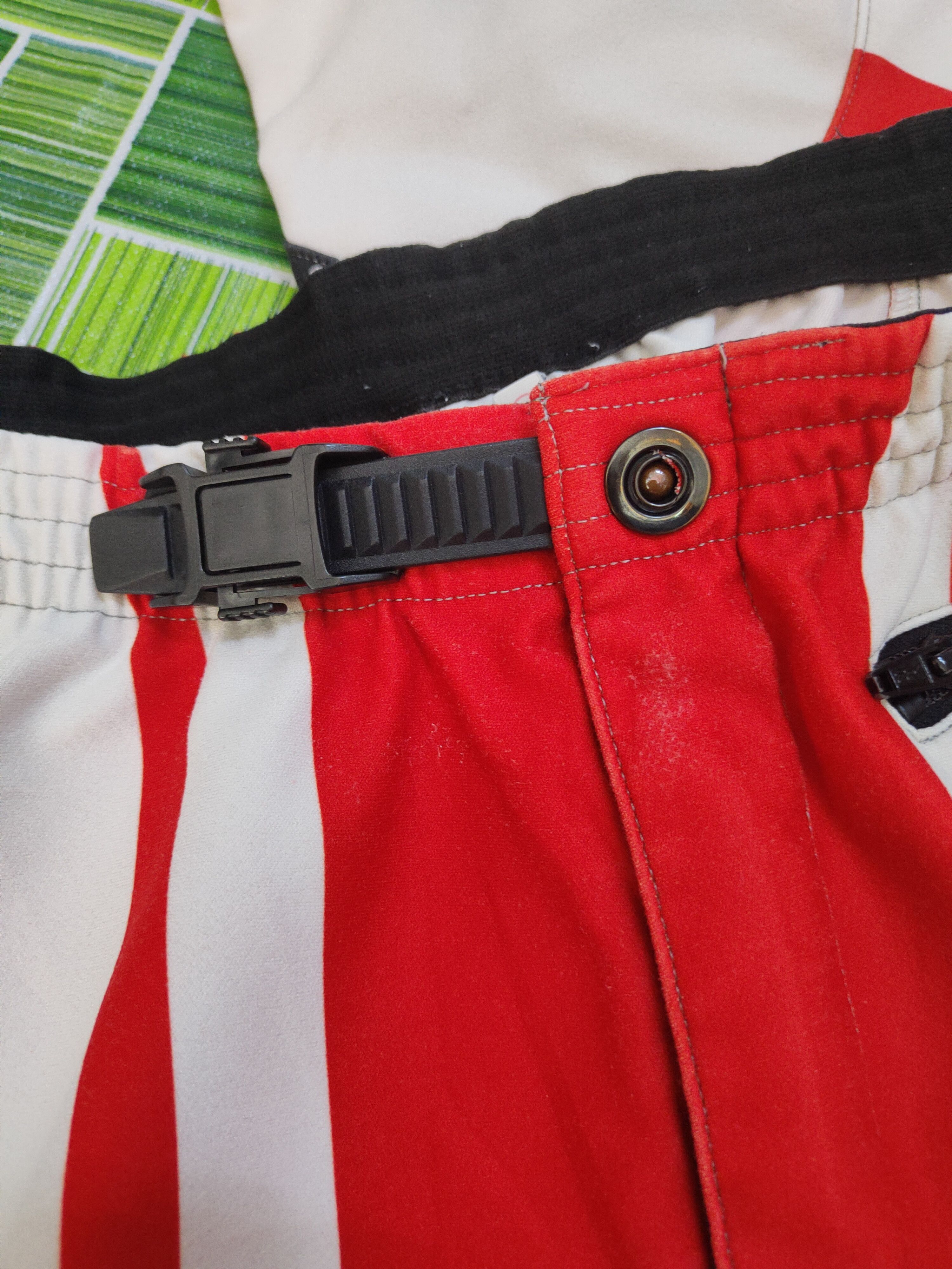 Japanese Brand Mots Red Motocross Racing Pants #S757 Size US 29 - 17 Thumbnail