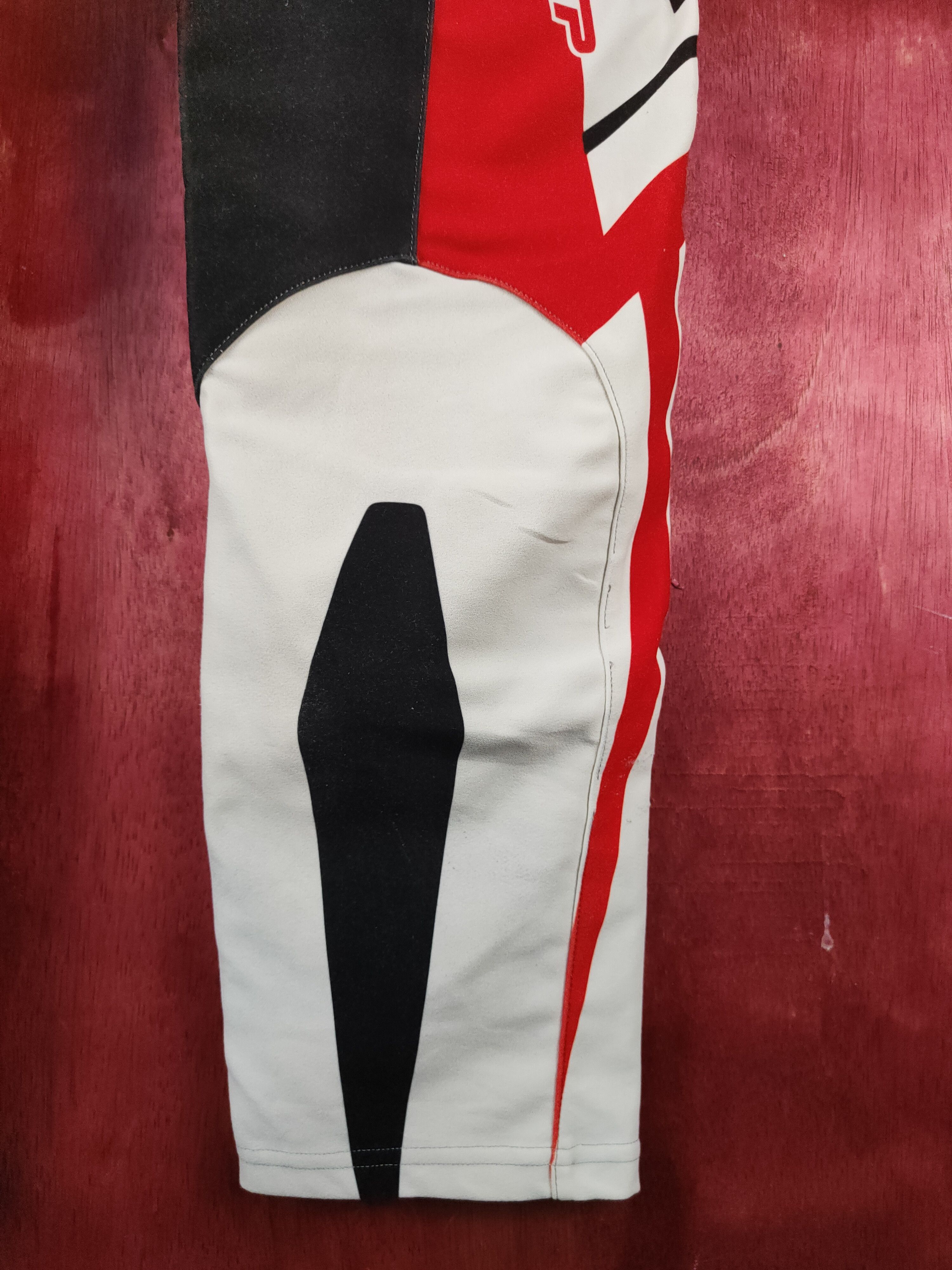 Japanese Brand Mots Red Motocross Racing Pants #S757 Size US 29 - 15 Thumbnail