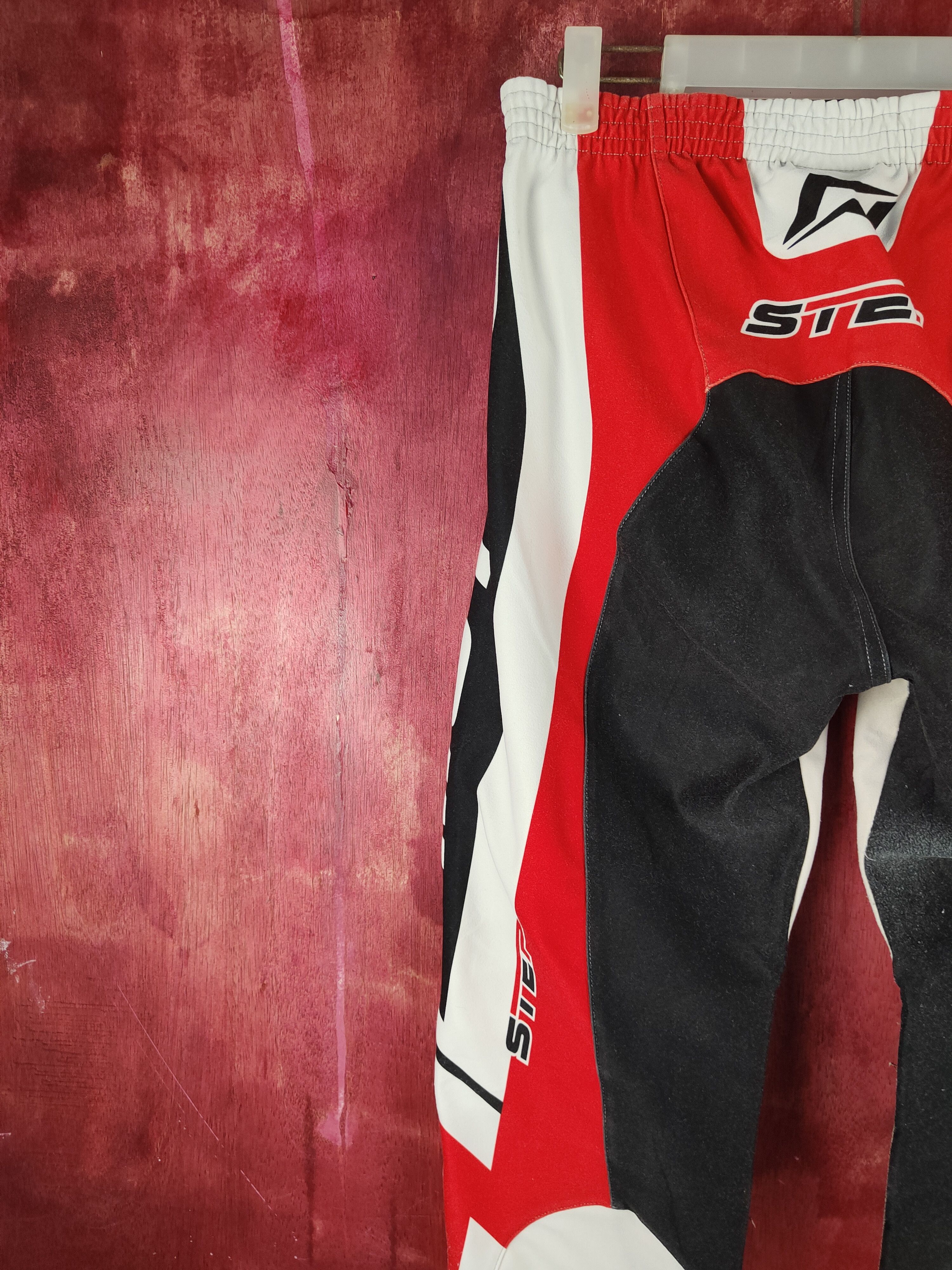 Japanese Brand Mots Red Motocross Racing Pants #S757 Size US 29 - 12 Thumbnail