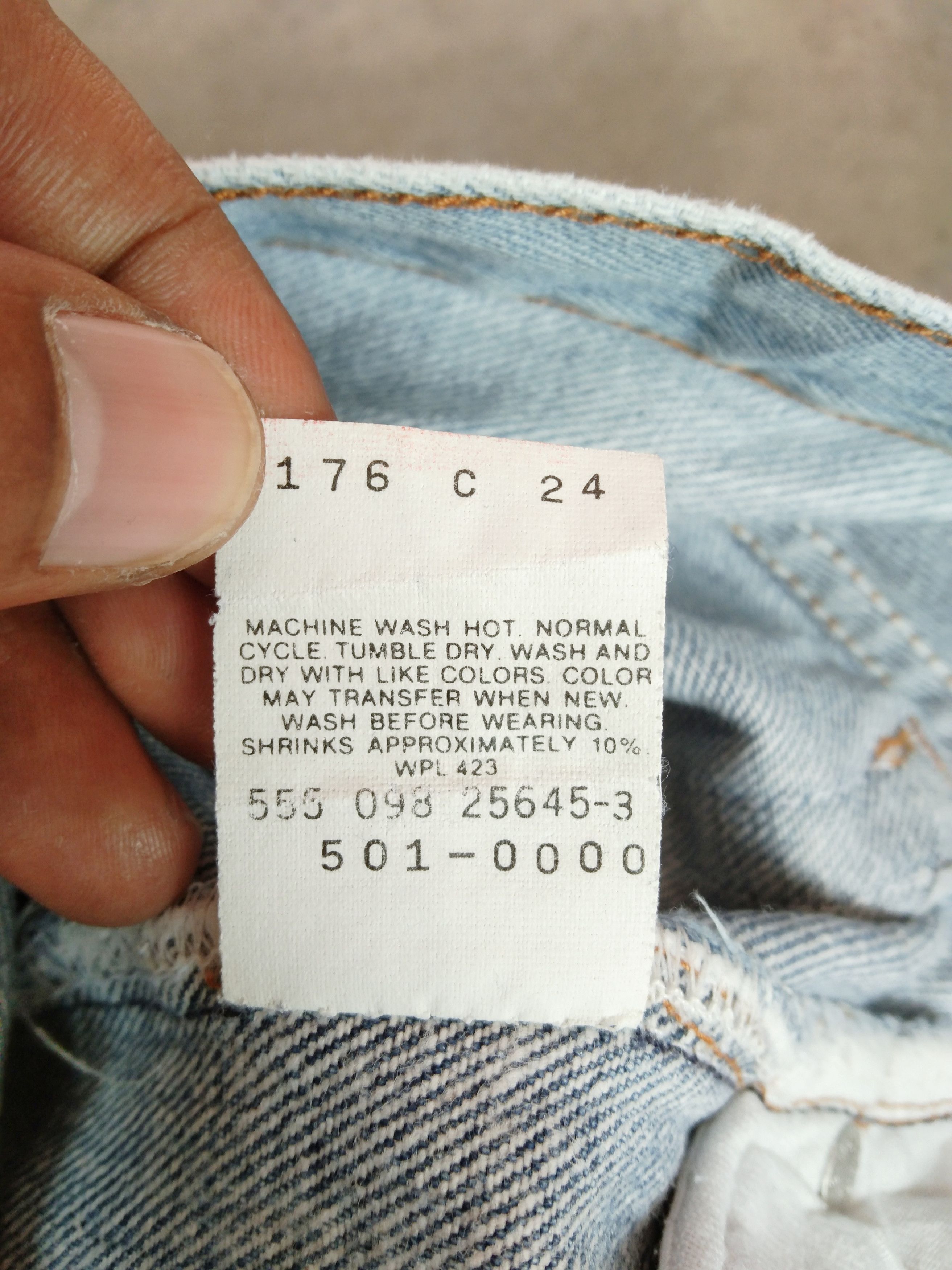 Levi's × Vintage 1988 Vintage Levis 501 xx Made In USA Distressed Jeans Size US 29 - 11 Thumbnail