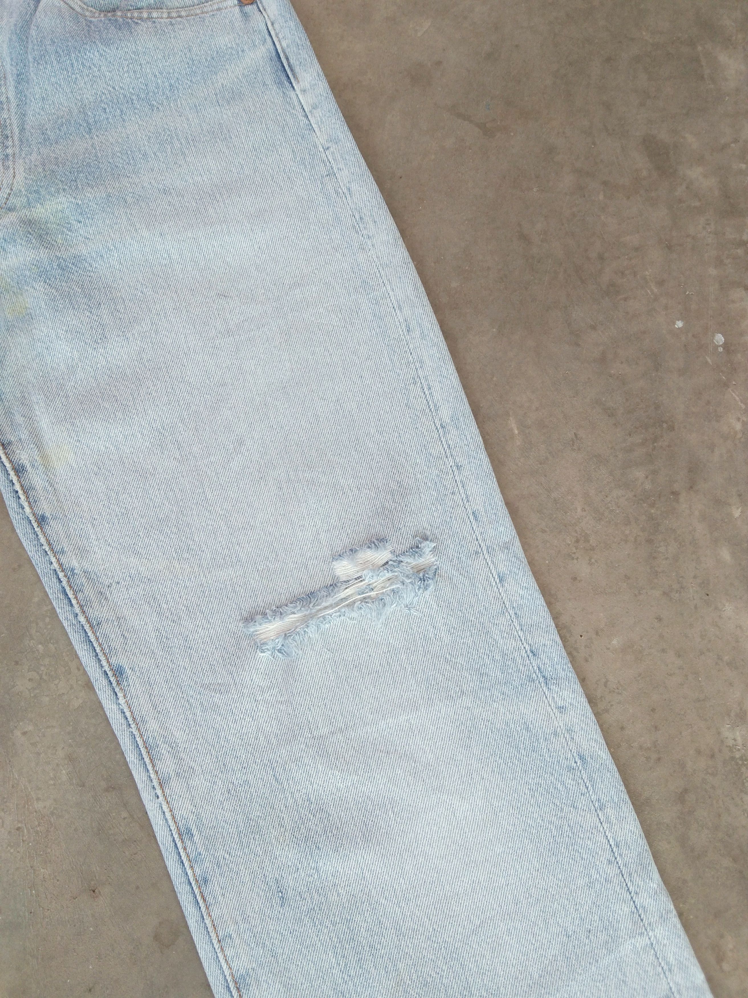 Levi's × Vintage 1988 Vintage Levis 501 xx Made In USA Distressed Jeans Size US 29 - 5 Thumbnail