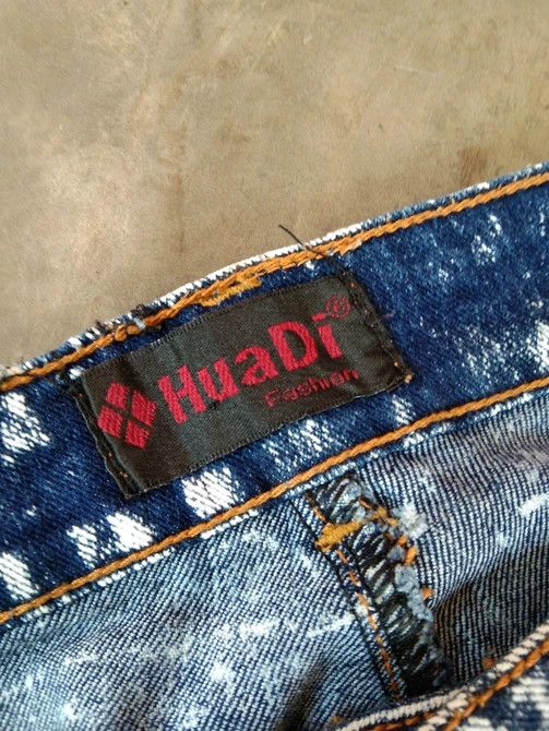 If Six Was Nine Rare HuaDi Japan Street Fashion Retro Punk Pants Size US 30 / EU 46 - 10 Thumbnail