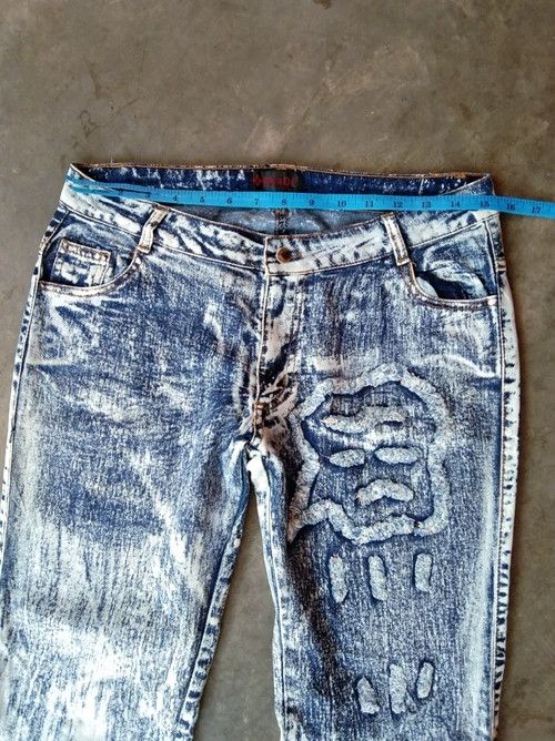 If Six Was Nine Rare HuaDi Japan Street Fashion Retro Punk Pants Size US 30 / EU 46 - 8 Thumbnail