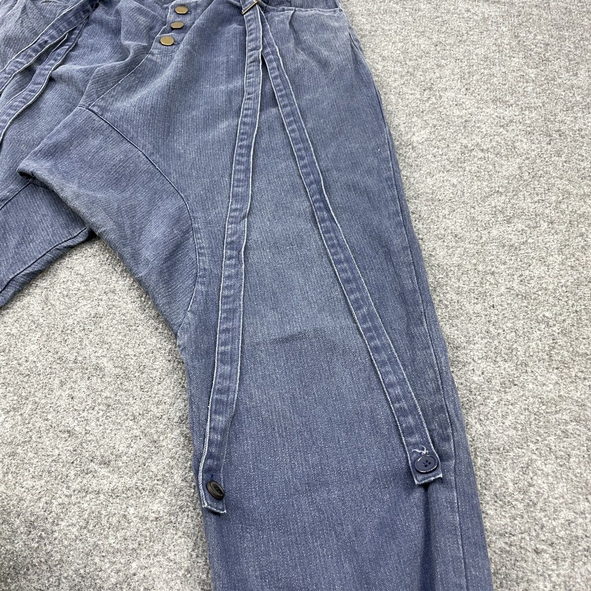 Vintage Vintage Japanese Brand Drop Bondage Baggy Pants Size US 30 / EU 46 - 6 Thumbnail