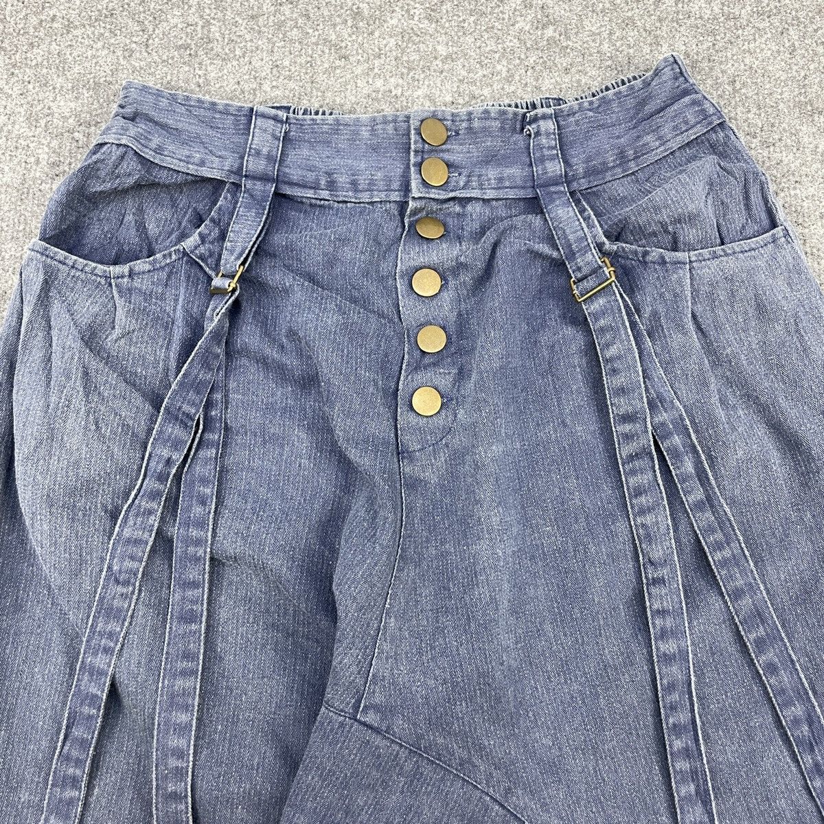 Vintage Vintage Japanese Brand Drop Bondage Baggy Pants Size US 30 / EU 46 - 4 Thumbnail