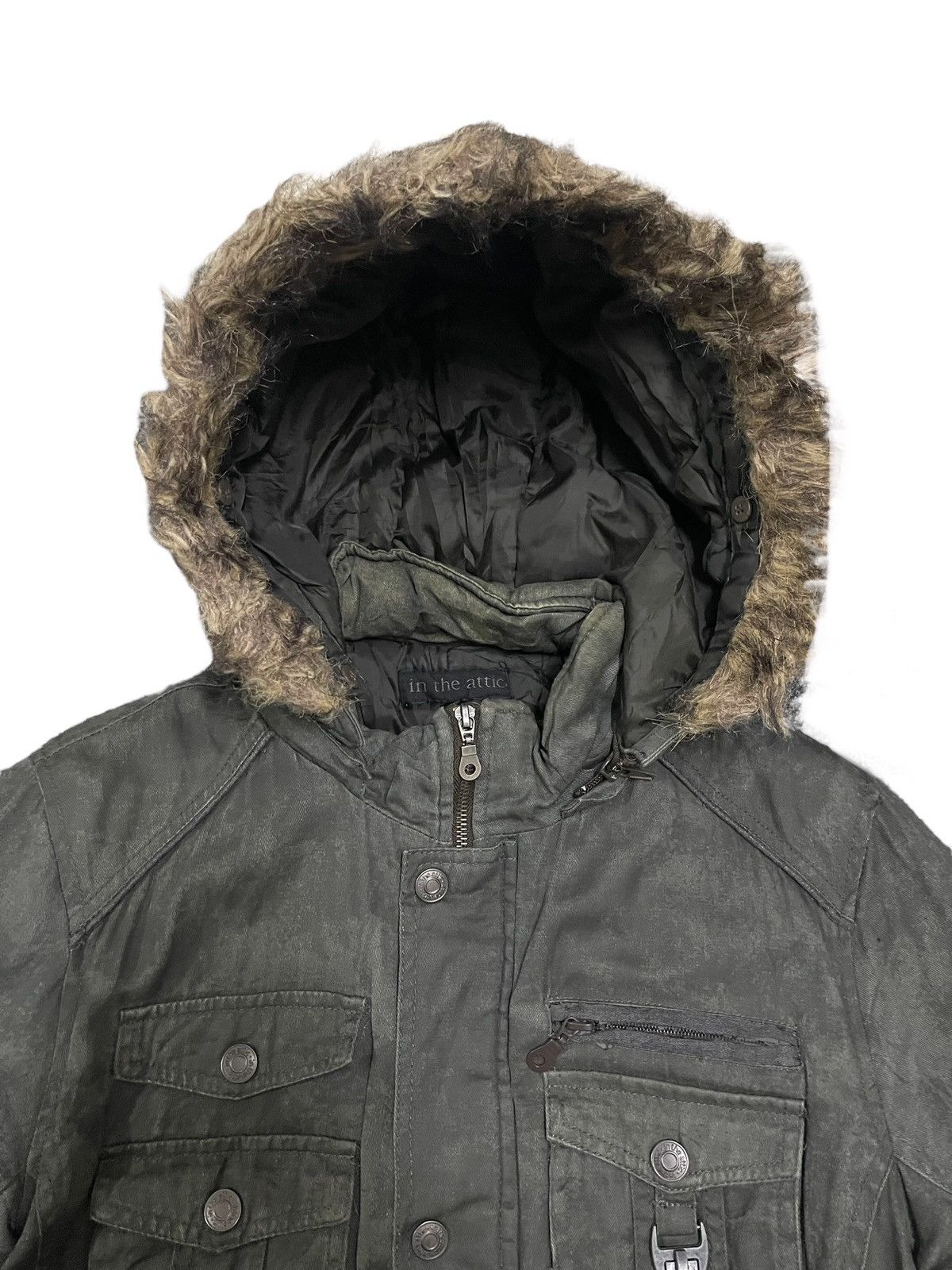 In The Attic Vintage In The Attic Multi Pocket Tactical Style Jacket Size US M / EU 48-50 / 2 - 6 Thumbnail