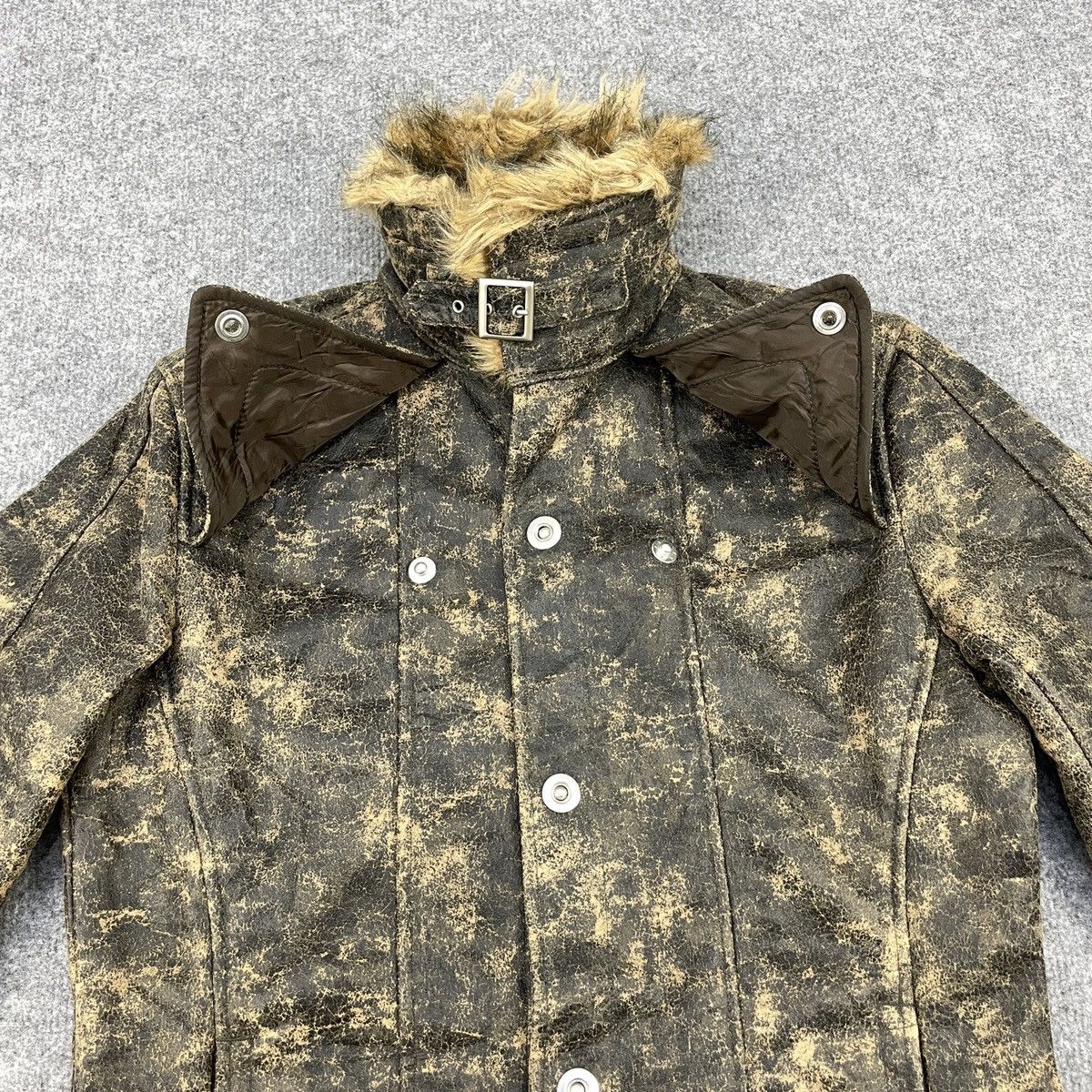 Japanese Brand × Vintage Vintage Japanese Brand Punk Leather Jacket Size US S / EU 44-46 / 1 - 4 Thumbnail