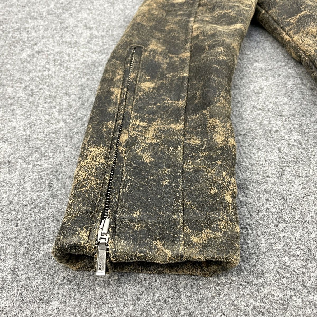 Japanese Brand × Vintage Vintage Japanese Brand Punk Leather Jacket Size US S / EU 44-46 / 1 - 5 Thumbnail