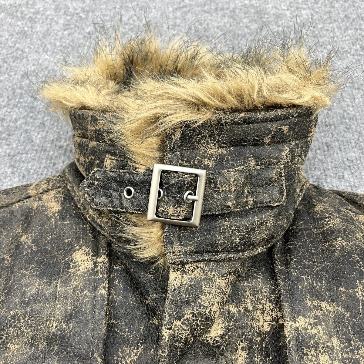 Japanese Brand × Vintage Vintage Japanese Brand Punk Leather Jacket Size US S / EU 44-46 / 1 - 9 Thumbnail