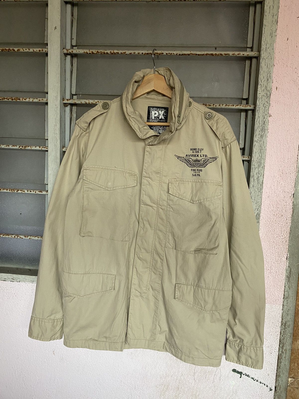 Avirex × Vintage Avirex Px M-65 Light Jacket Size US L / EU 52-54 / 3 - 5 Thumbnail