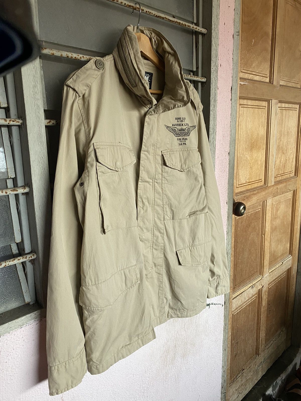 Avirex × Vintage Avirex Px M-65 Light Jacket Size US L / EU 52-54 / 3 - 4 Thumbnail