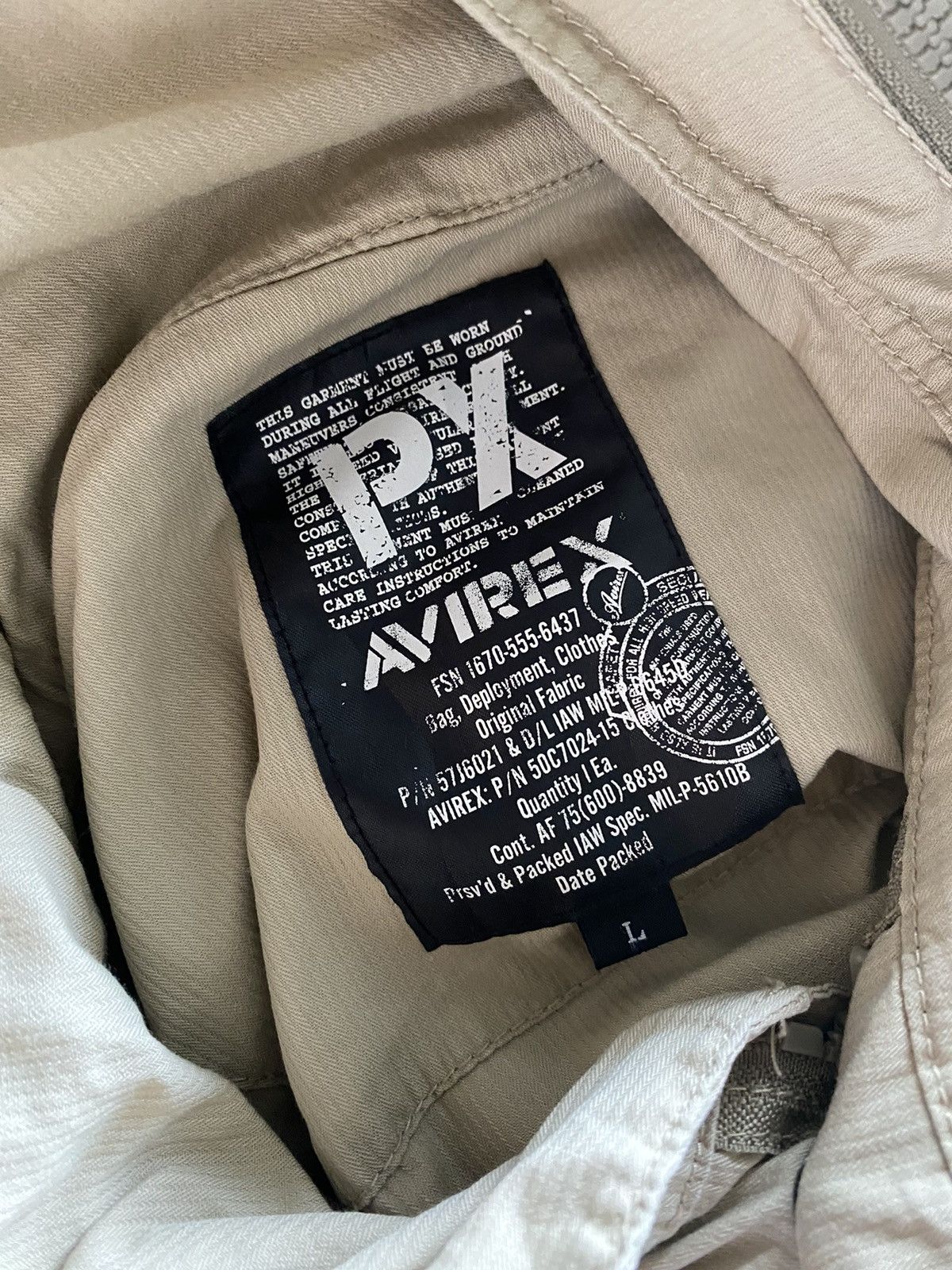 Avirex × Vintage Avirex Px M-65 Light Jacket Size US L / EU 52-54 / 3 - 8 Thumbnail