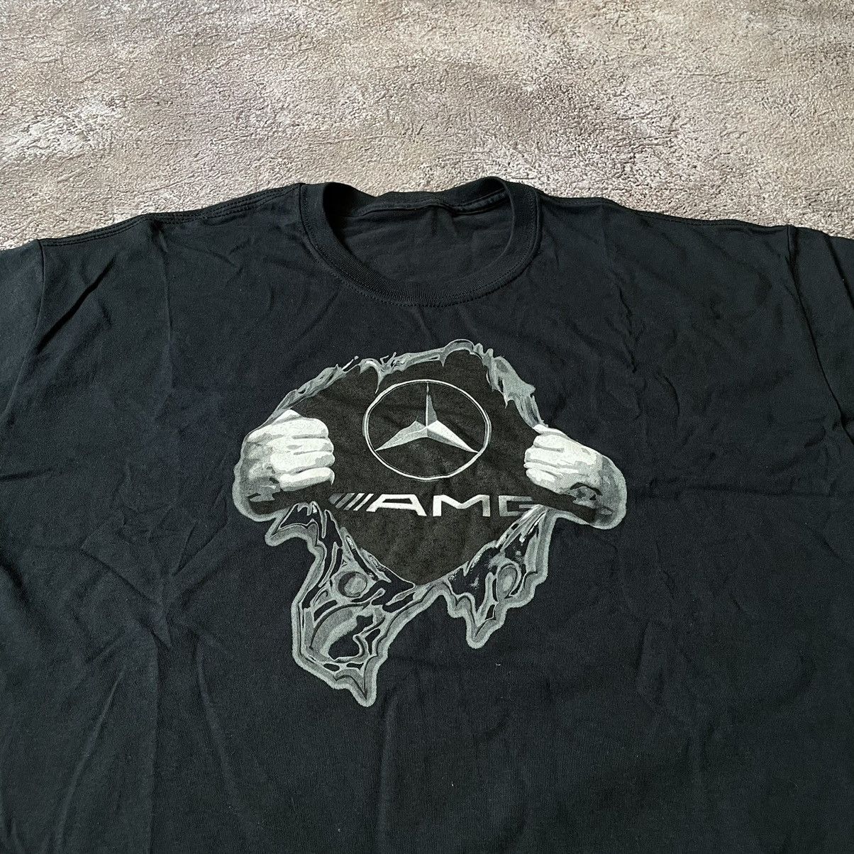 Vintage Vintage Y2K Faded Black Graphic Tee Oversized Streetwear XL Size US XL / EU 56 / 4 - 6 Thumbnail