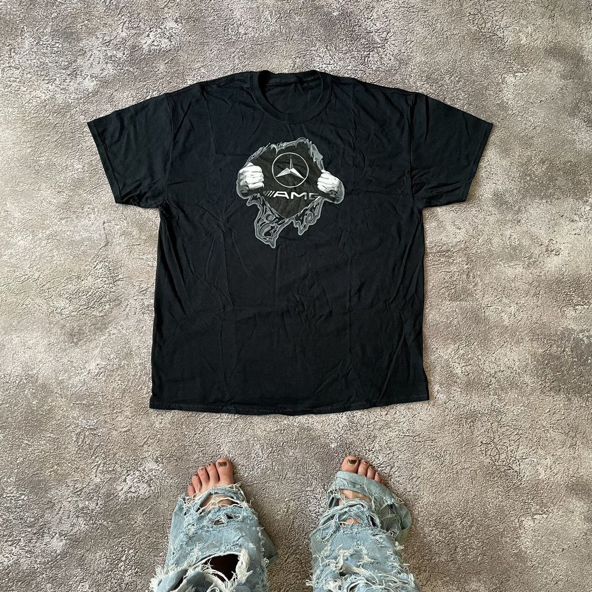 Vintage Y2K ADULT “ AMG TEE OWNER SWAG DRIP “ FUNNY Tee