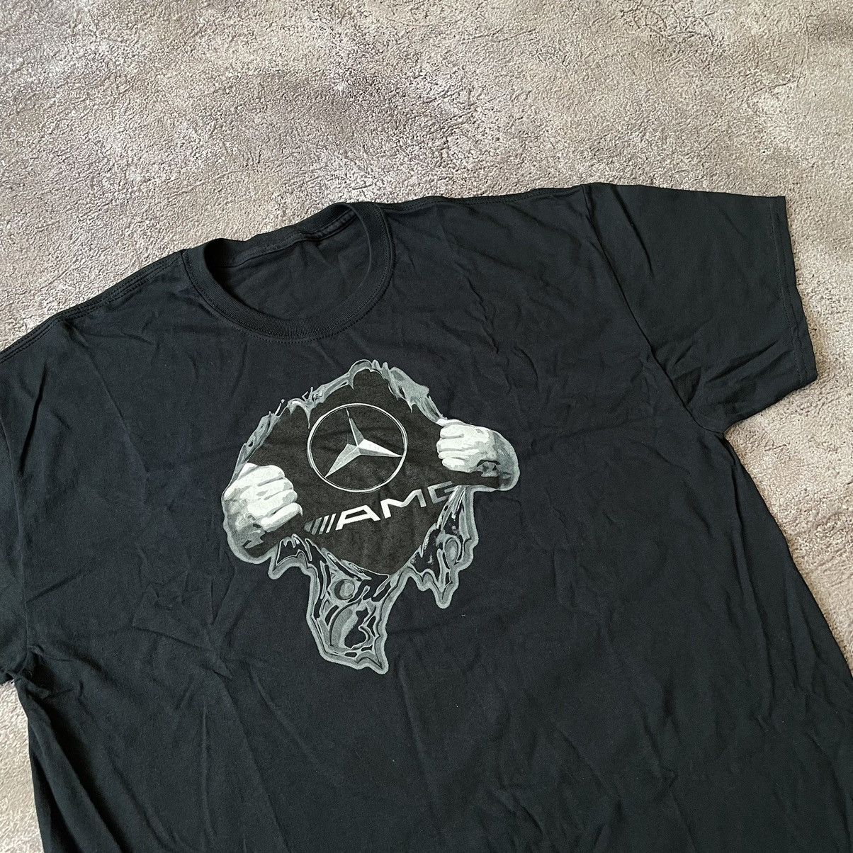 Vintage Vintage Y2K Faded Black Graphic Tee Oversized Streetwear XL Size US XL / EU 56 / 4 - 5 Thumbnail