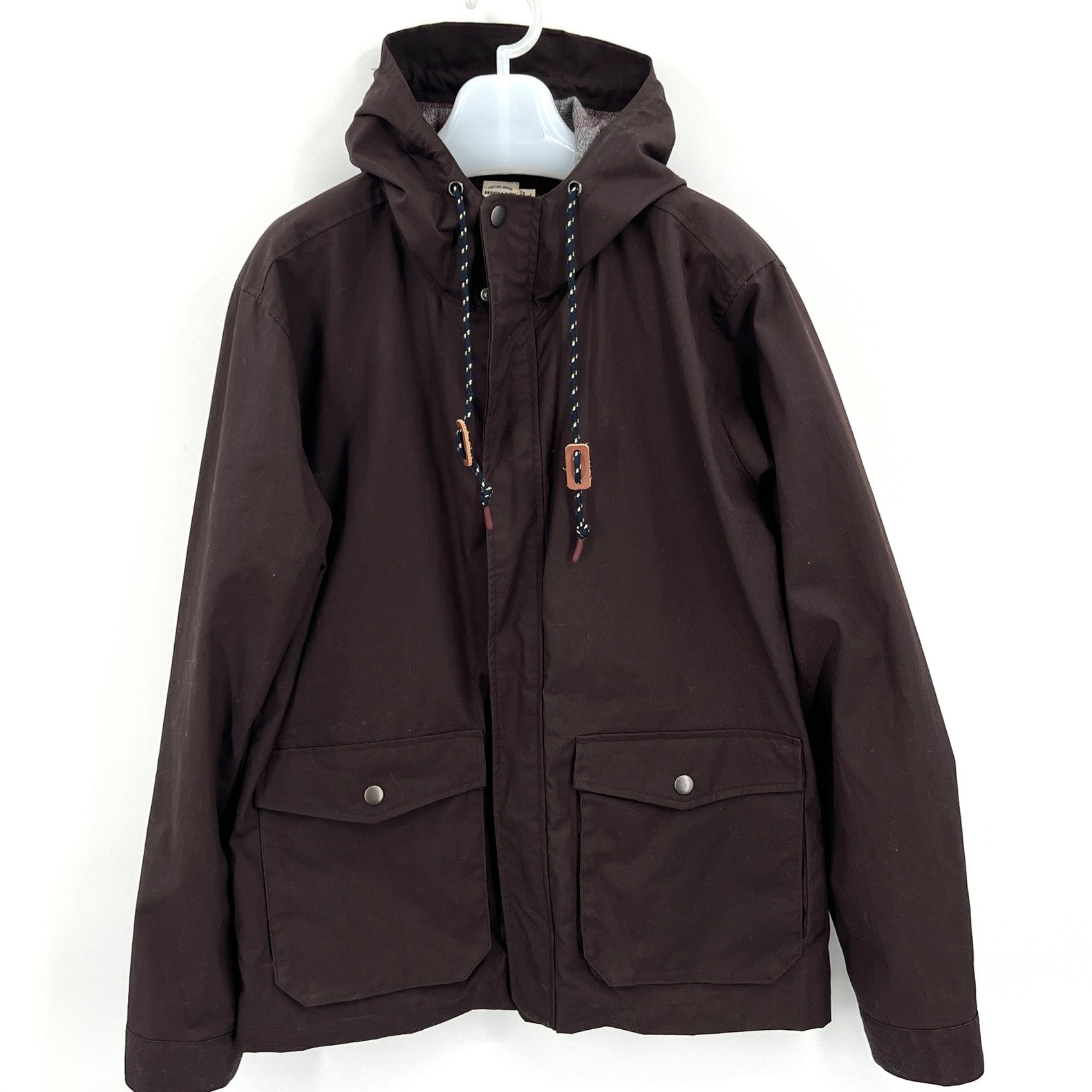 Bridge & Burn Bridge & Burn George Oxblood Waxed Cotton Jacket Size US L / EU 52-54 / 3 - 2 Thumbnail