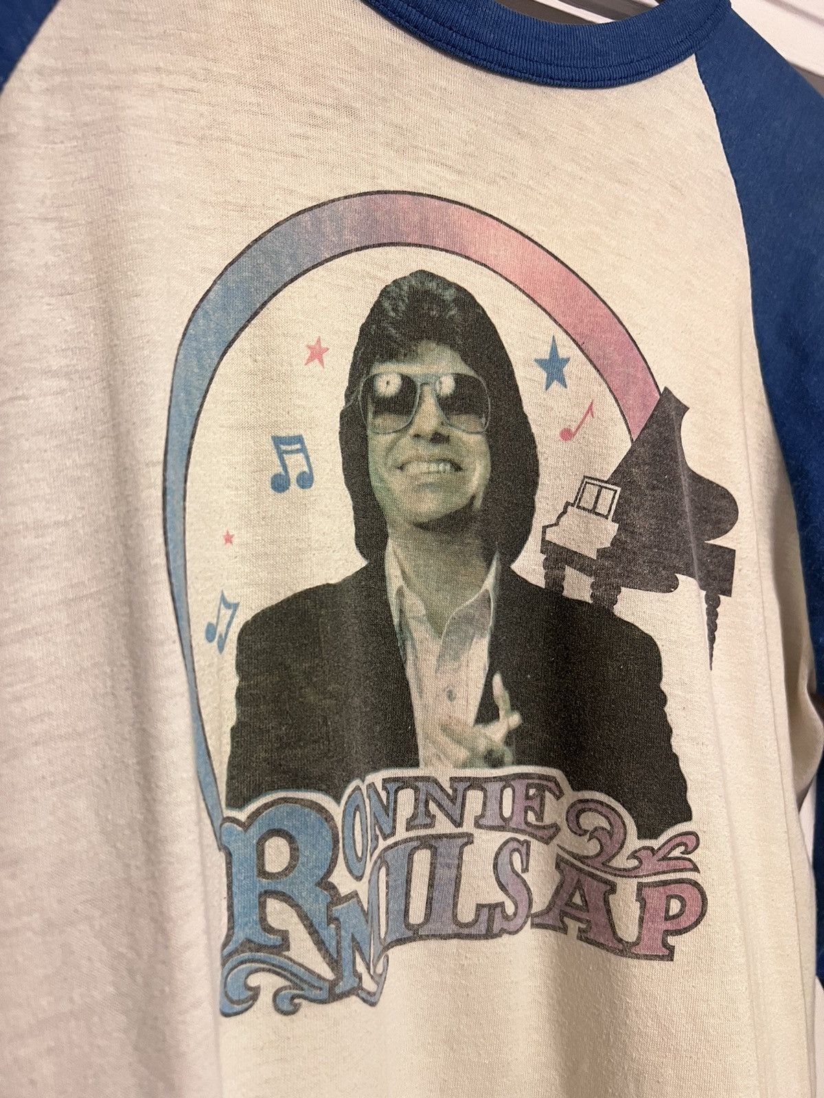 Vintage Ronnie Milsap Qtr Sleeve Tops