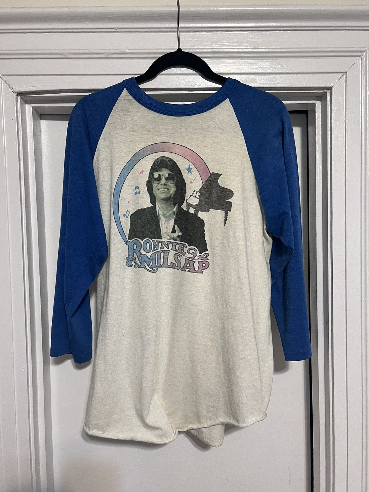 Vintage Ronnie Milsap Qtr Sleeve Tops