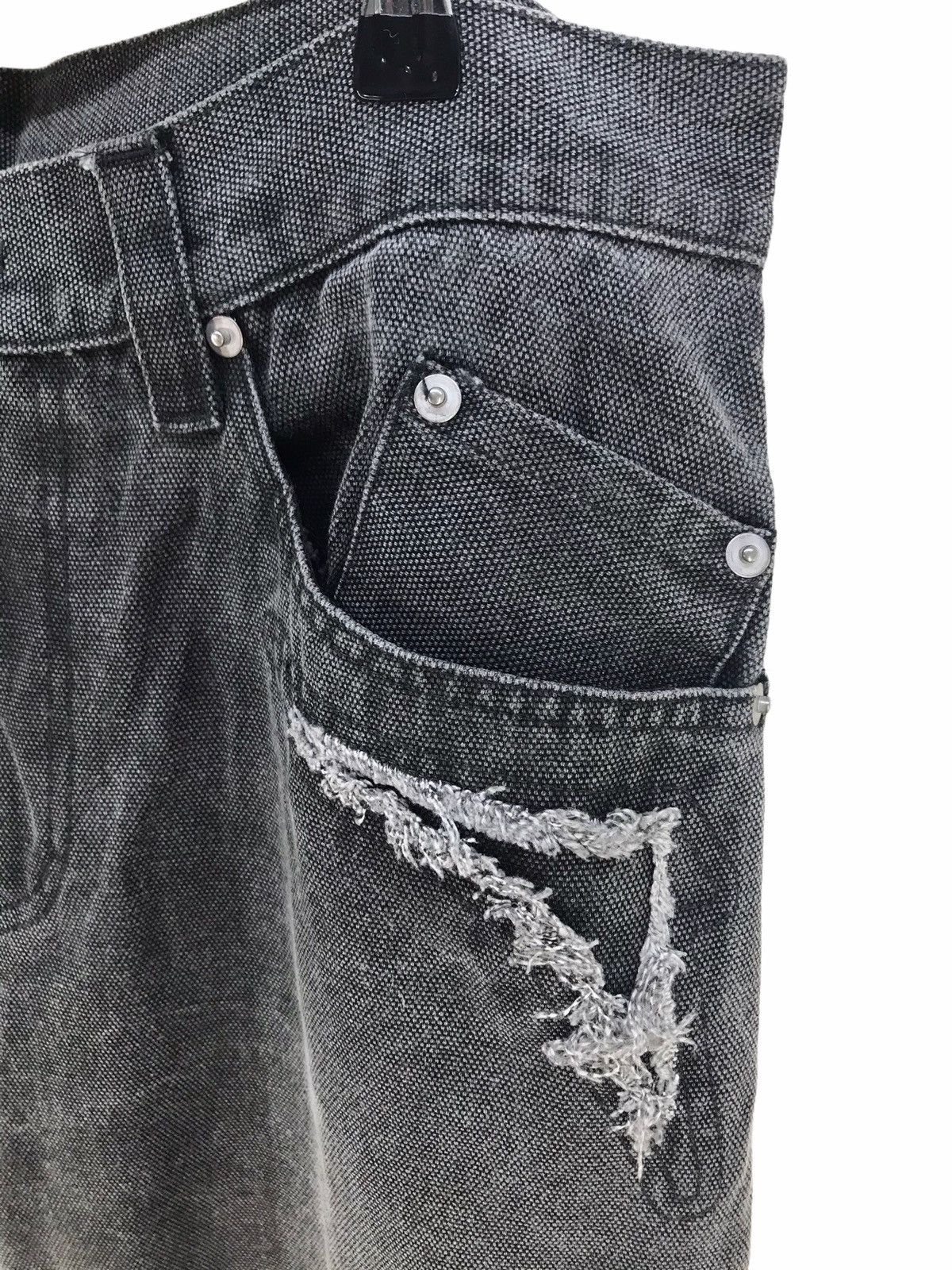 Seditionaries Mad Punk seditionaries Stas Duck Cotton Denim Jeans Size US 34 / EU 50 - 8 Thumbnail