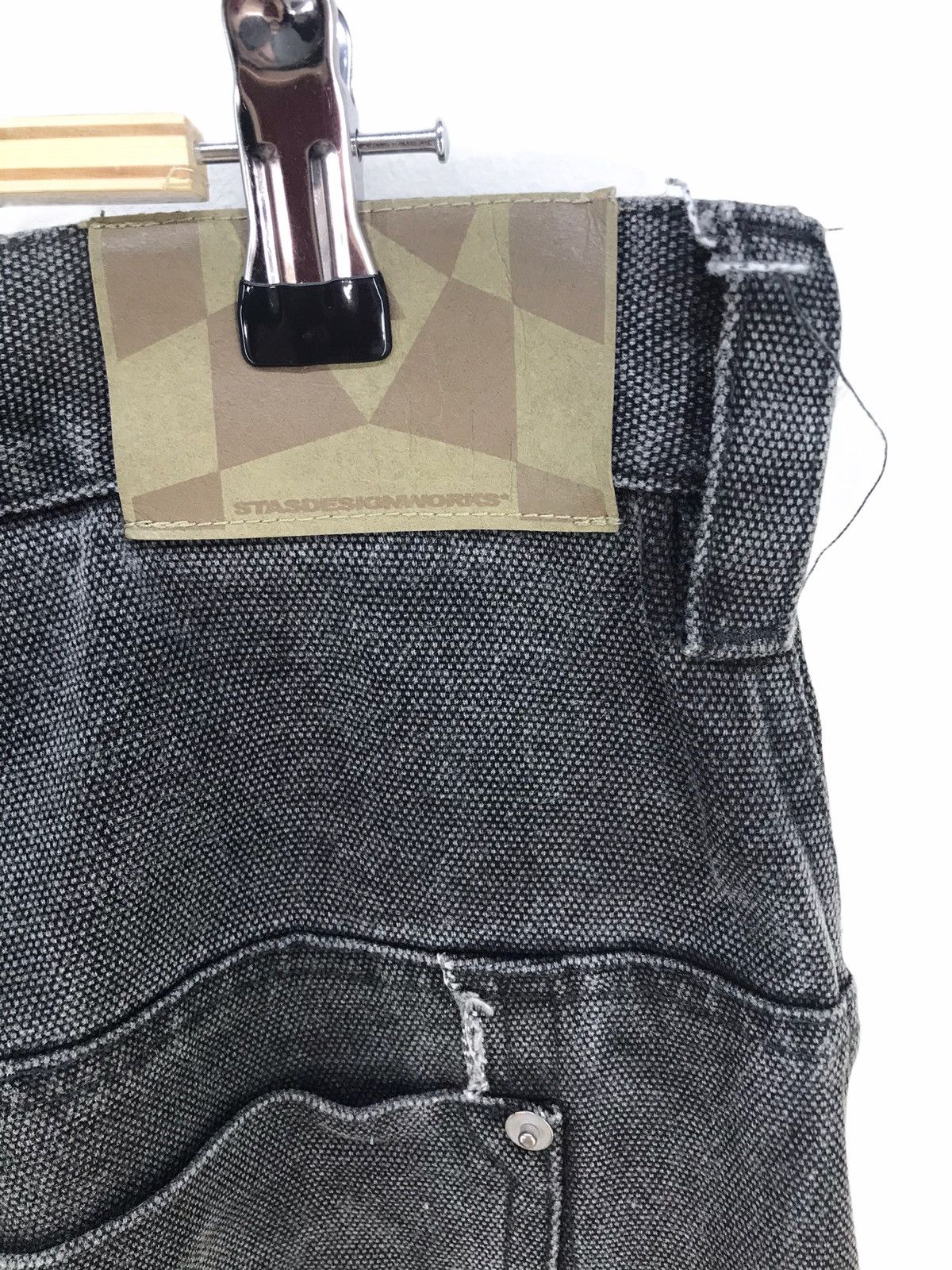 Seditionaries Mad Punk seditionaries Stas Duck Cotton Denim Jeans Size US 34 / EU 50 - 4 Thumbnail