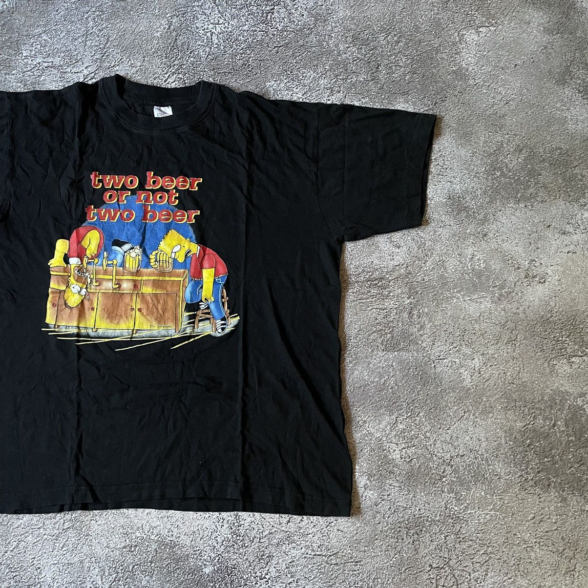 Vintage Vintage Y2K Sun Faded Graphic Tee Cartoon Print Black XL Size US XL / EU 56 / 4 - 2 Thumbnail